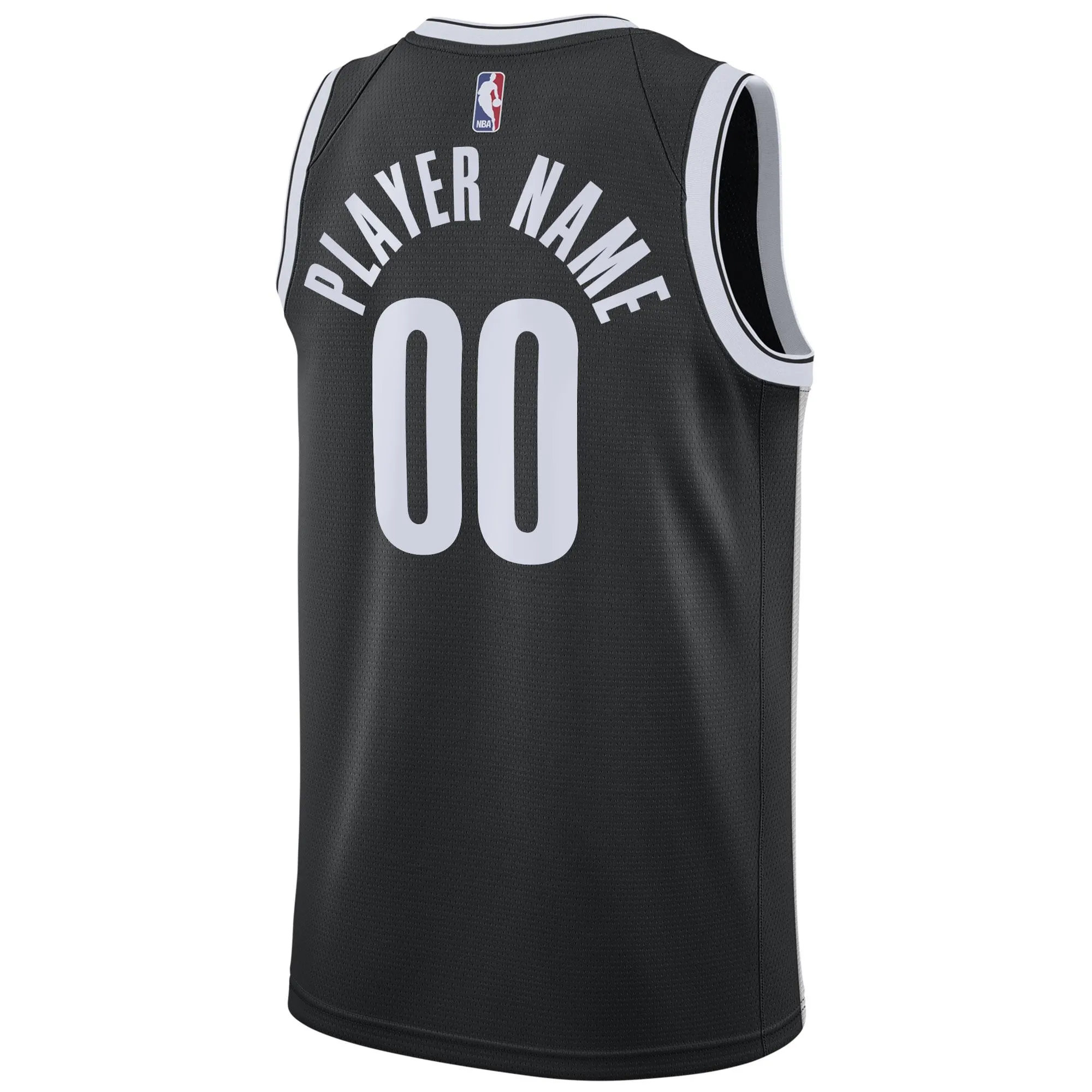 Brooklyn Nets  2020/21 Swingman Custom Jersey - Icon Edition - Black