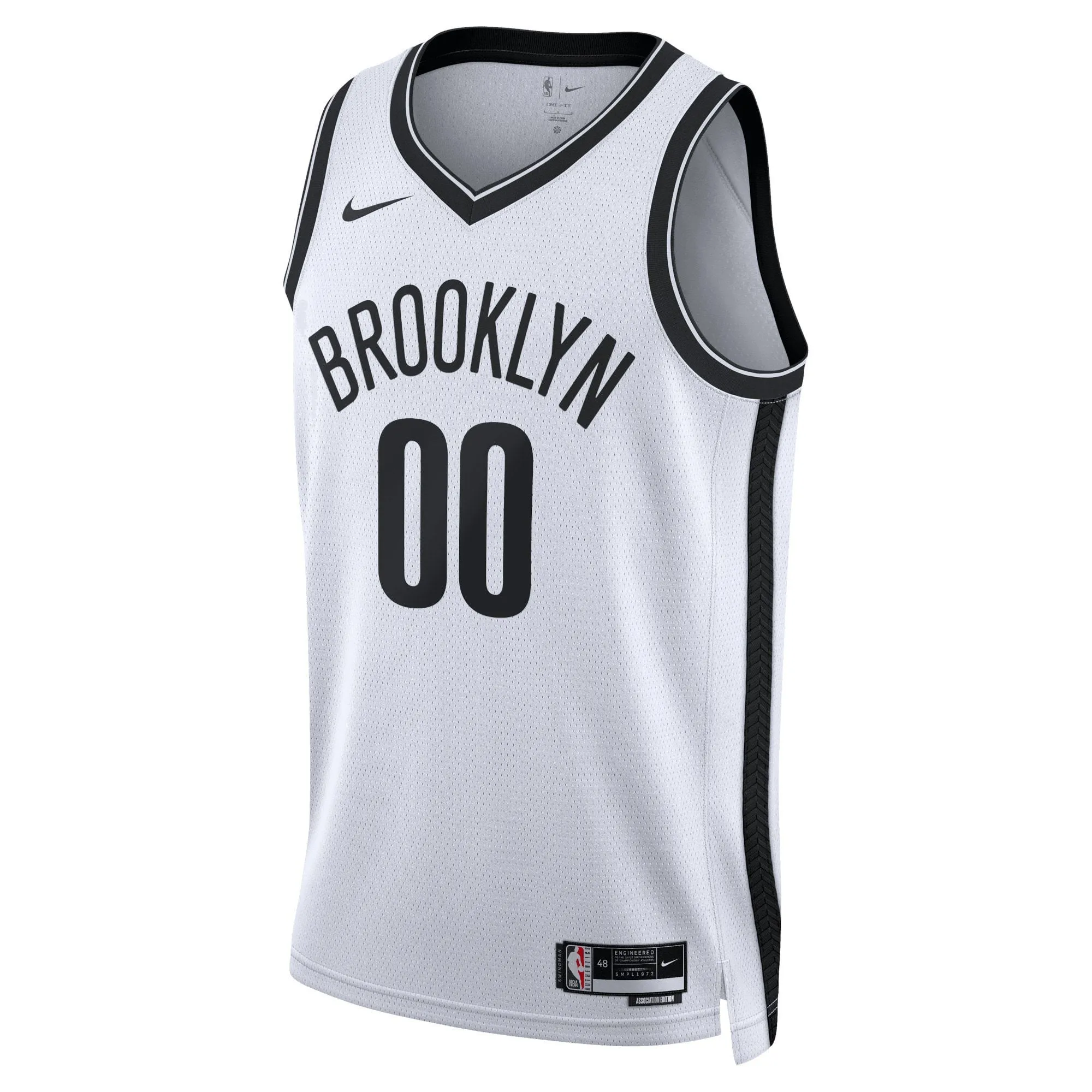 Brooklyn Nets  Unisex Swingman Custom Jersey White - Association Edition