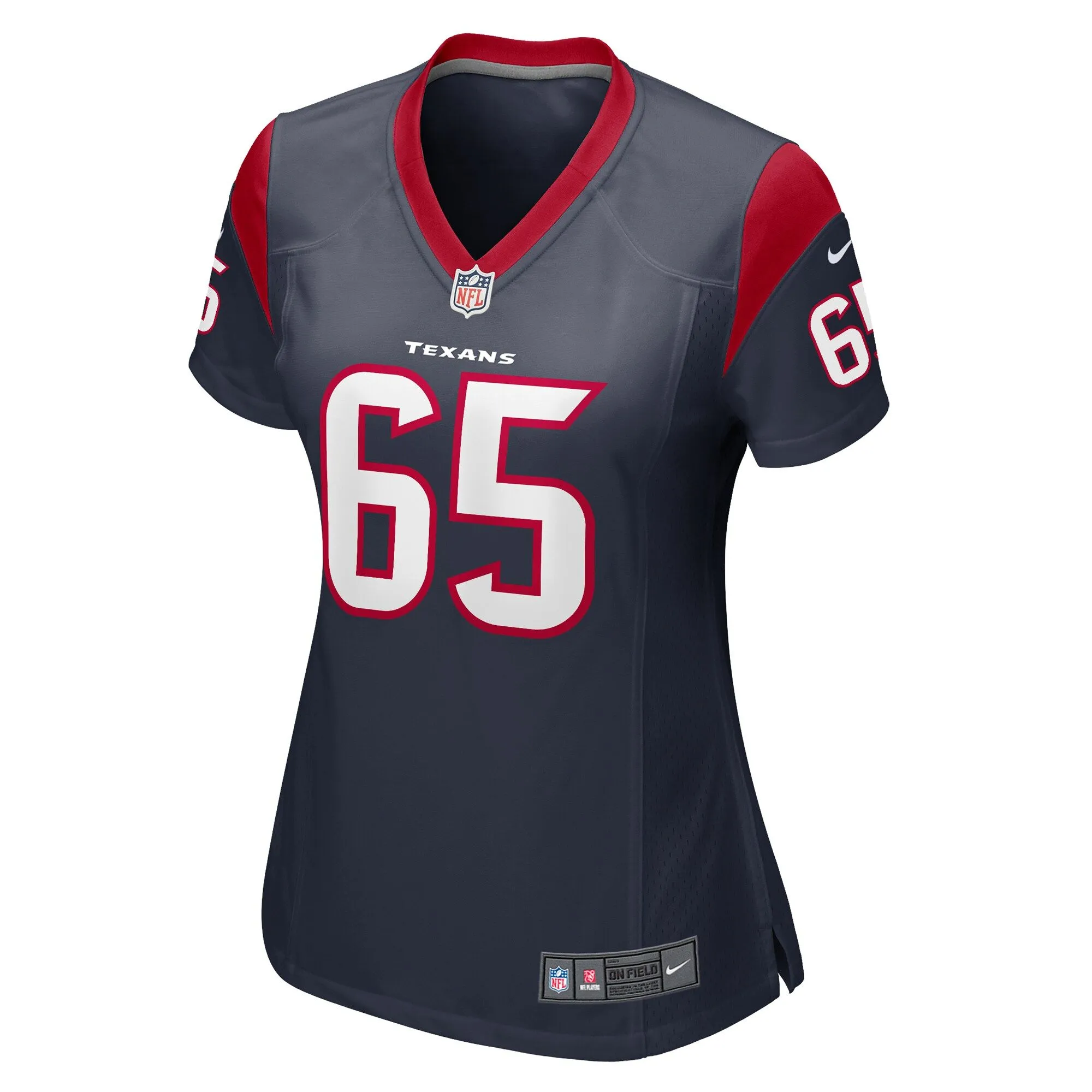 Bruce Hector Houston Texans  Women's  Game Jersey -  Navy