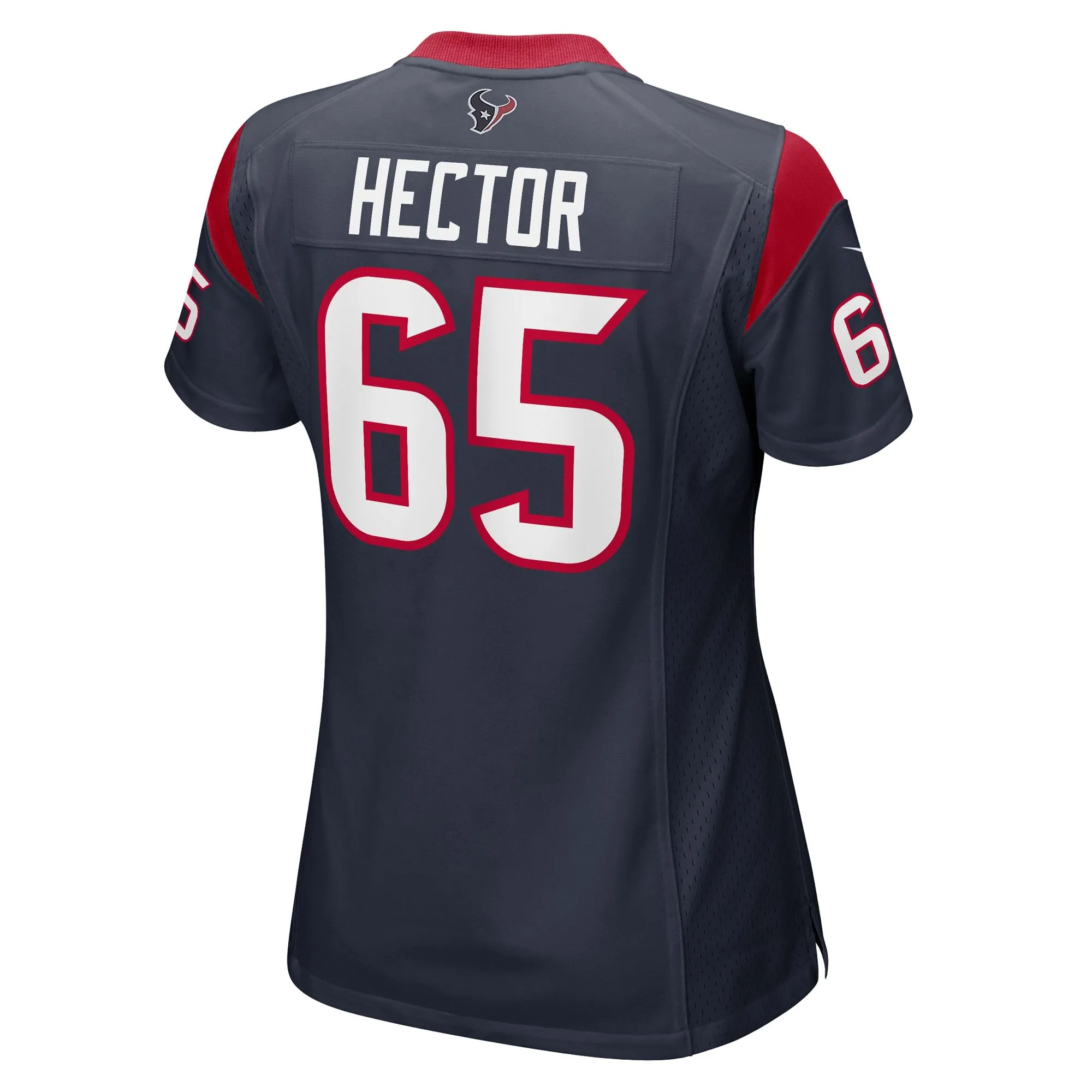 Bruce Hector Houston Texans  Women's  Game Jersey -  Navy