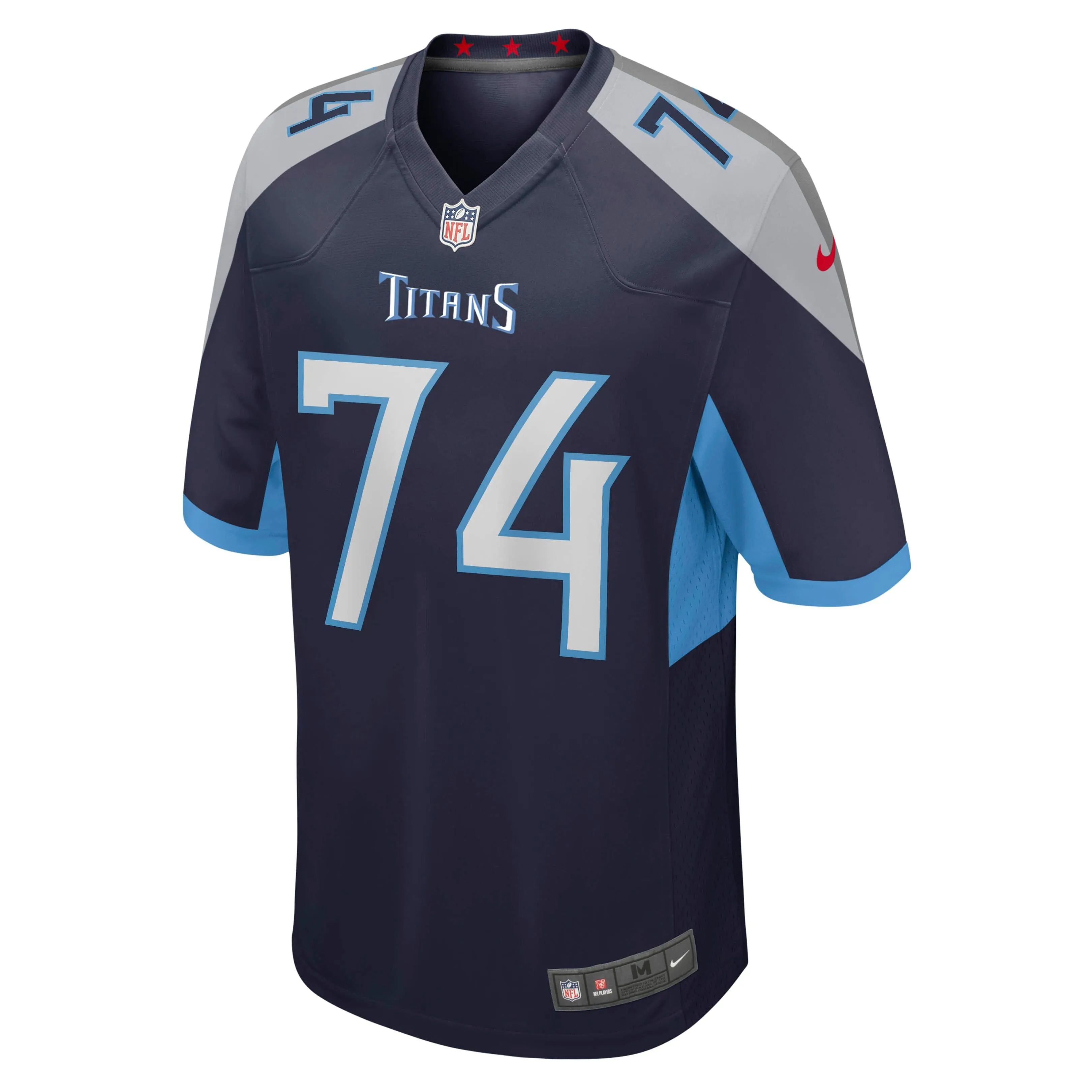 Bruce Matthews Tennessee Titans  Retired Player Jersey - Navy