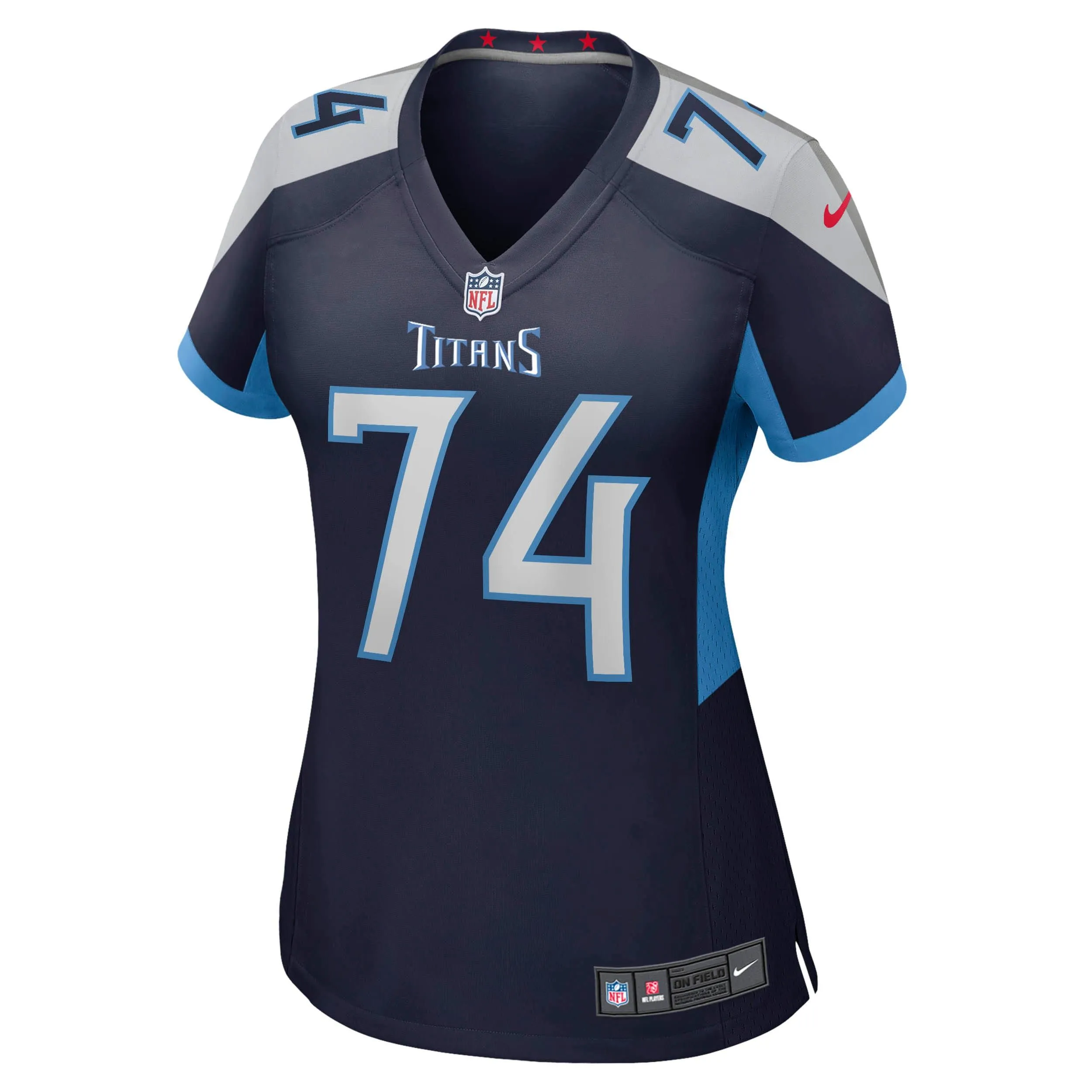 Bruce Matthews Tennessee Titans  Women's Retired Player Jersey - Navy