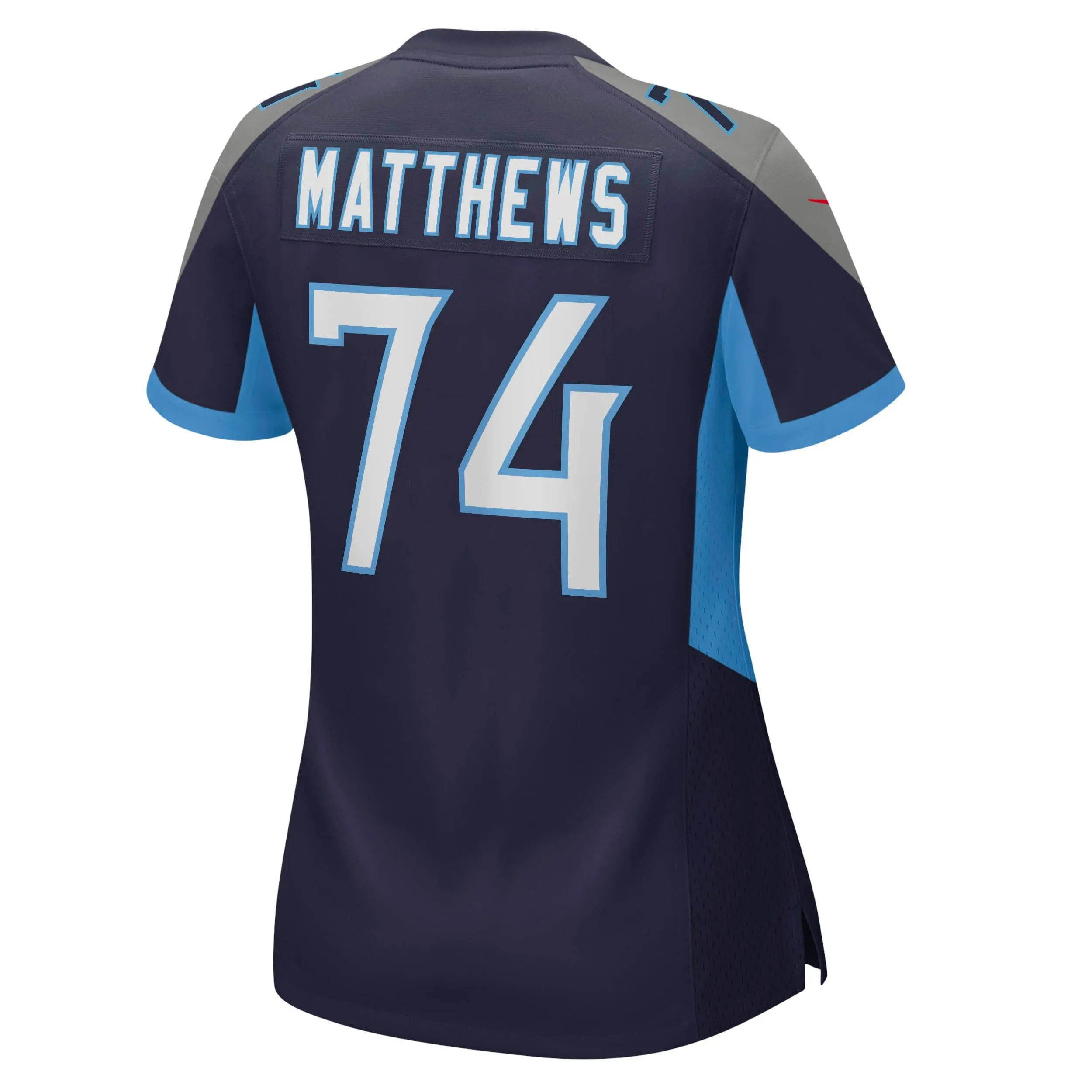 Bruce Matthews Tennessee Titans  Women's Retired Player Jersey - Navy