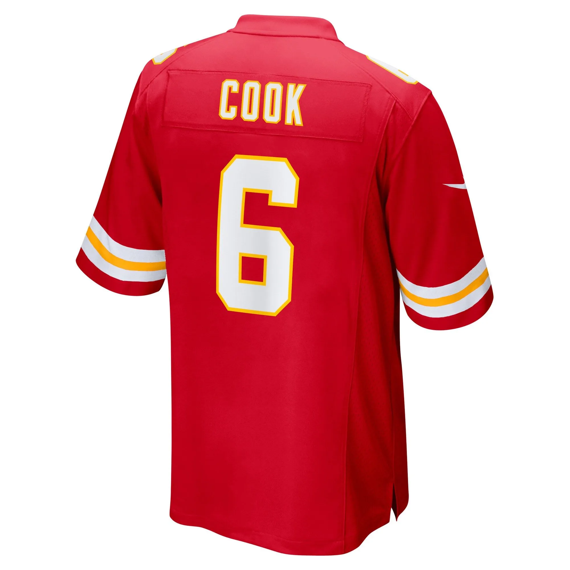 Bryan Cook Kansas City Chiefs  Game Player Jersey - Red