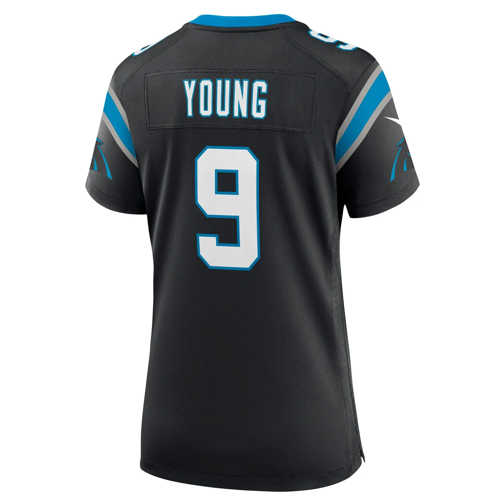 Bryce Young Carolina Panthers  Women's Team Game Jersey - Black