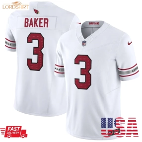 Budda Baker Arizona Cardinals  Vapor Fuse Limited Jersey   White