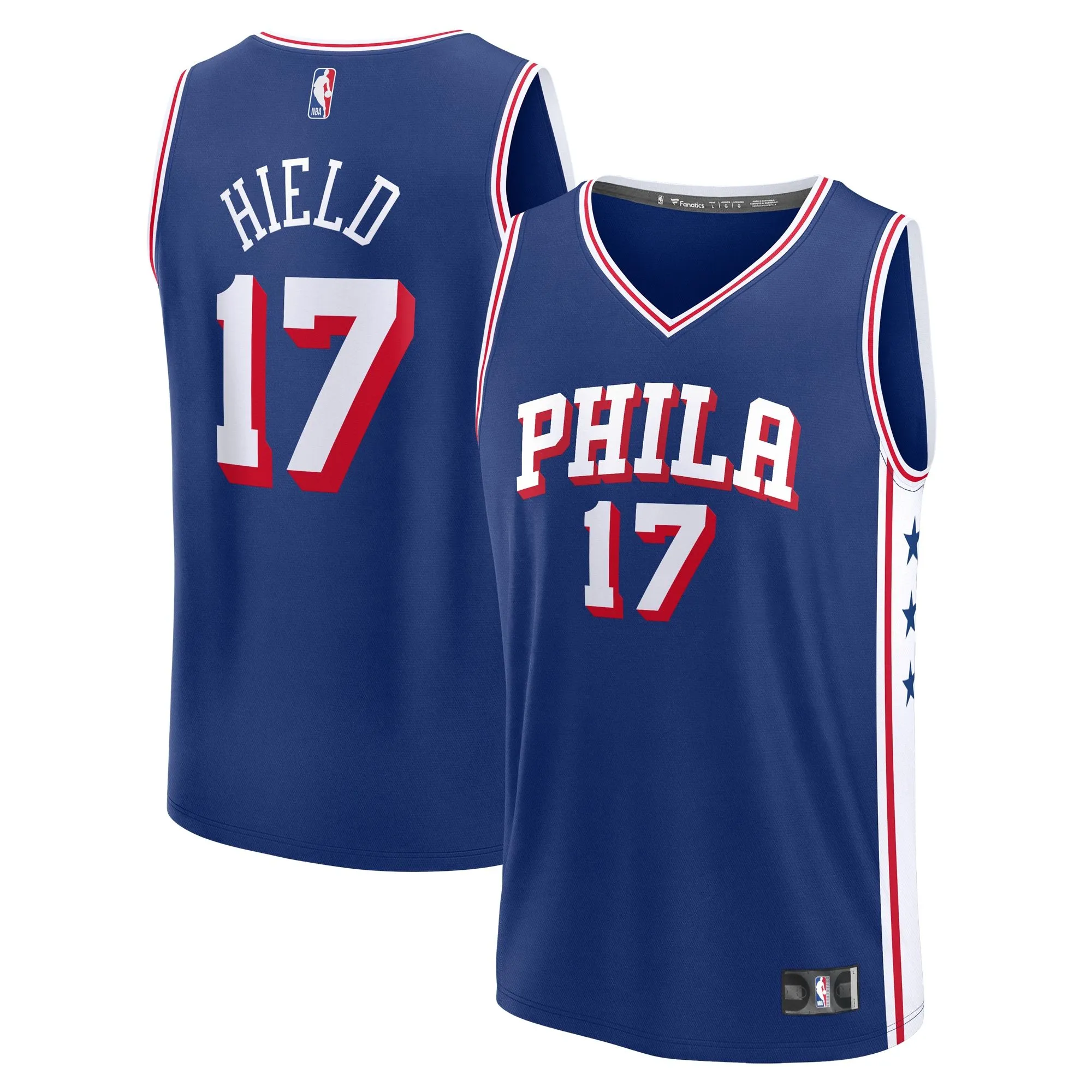 Buddy Hield Philadelphia 76ers Fanatics Branded Fast Break Player Jersey - Icon Edition - Royal