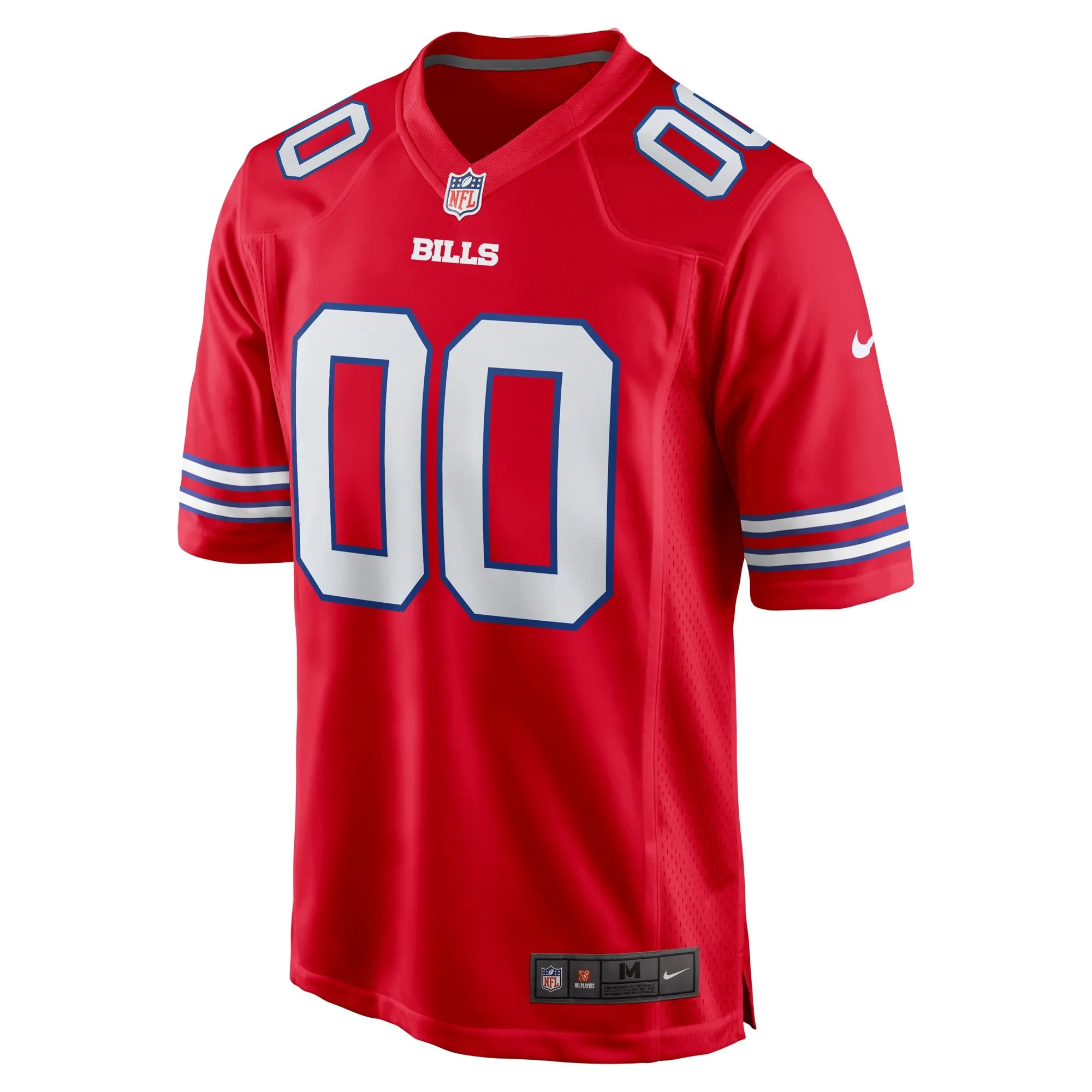 Buffalo Bills  Alternate Custom Game Jersey - Red