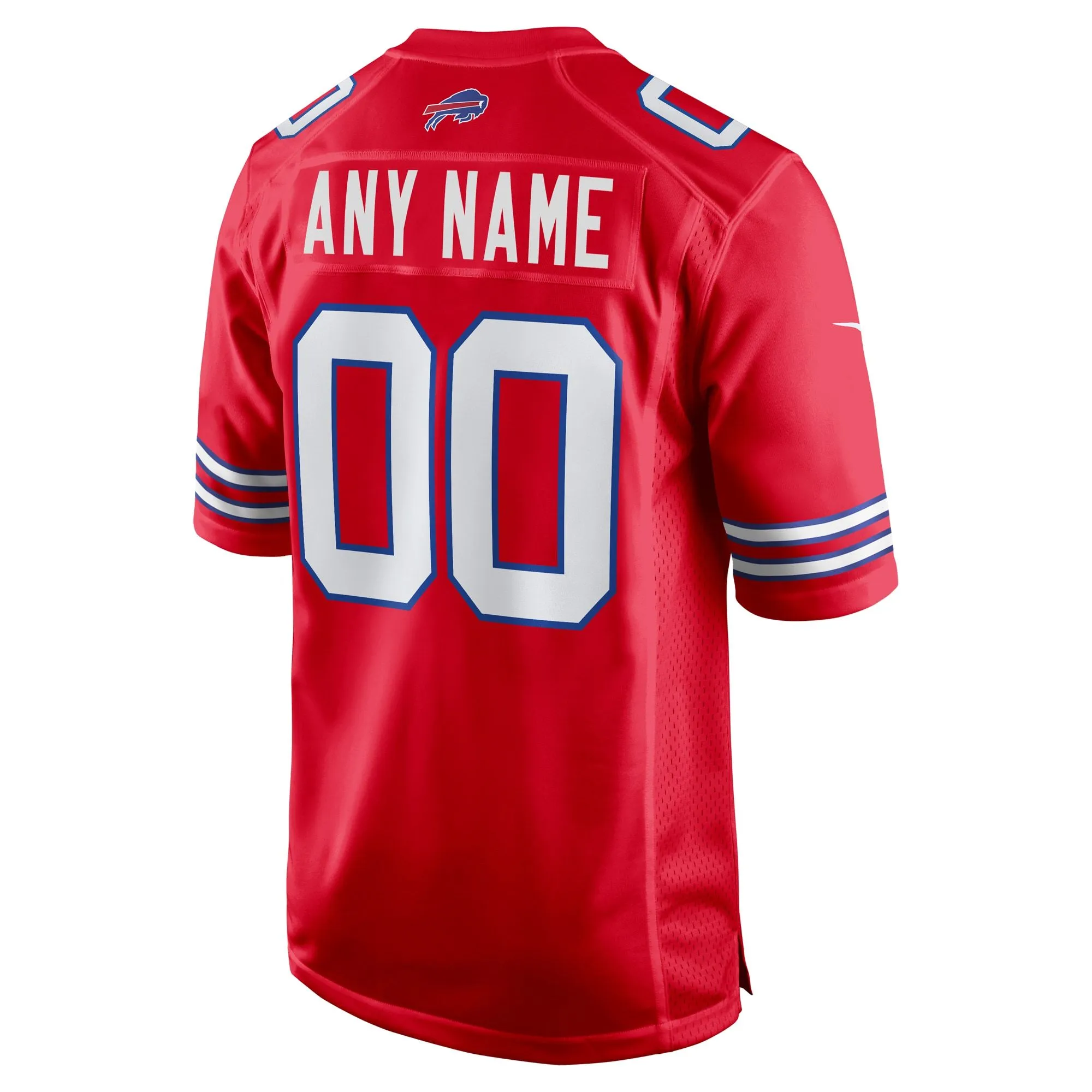 Buffalo Bills  Alternate Custom Game Jersey - Red