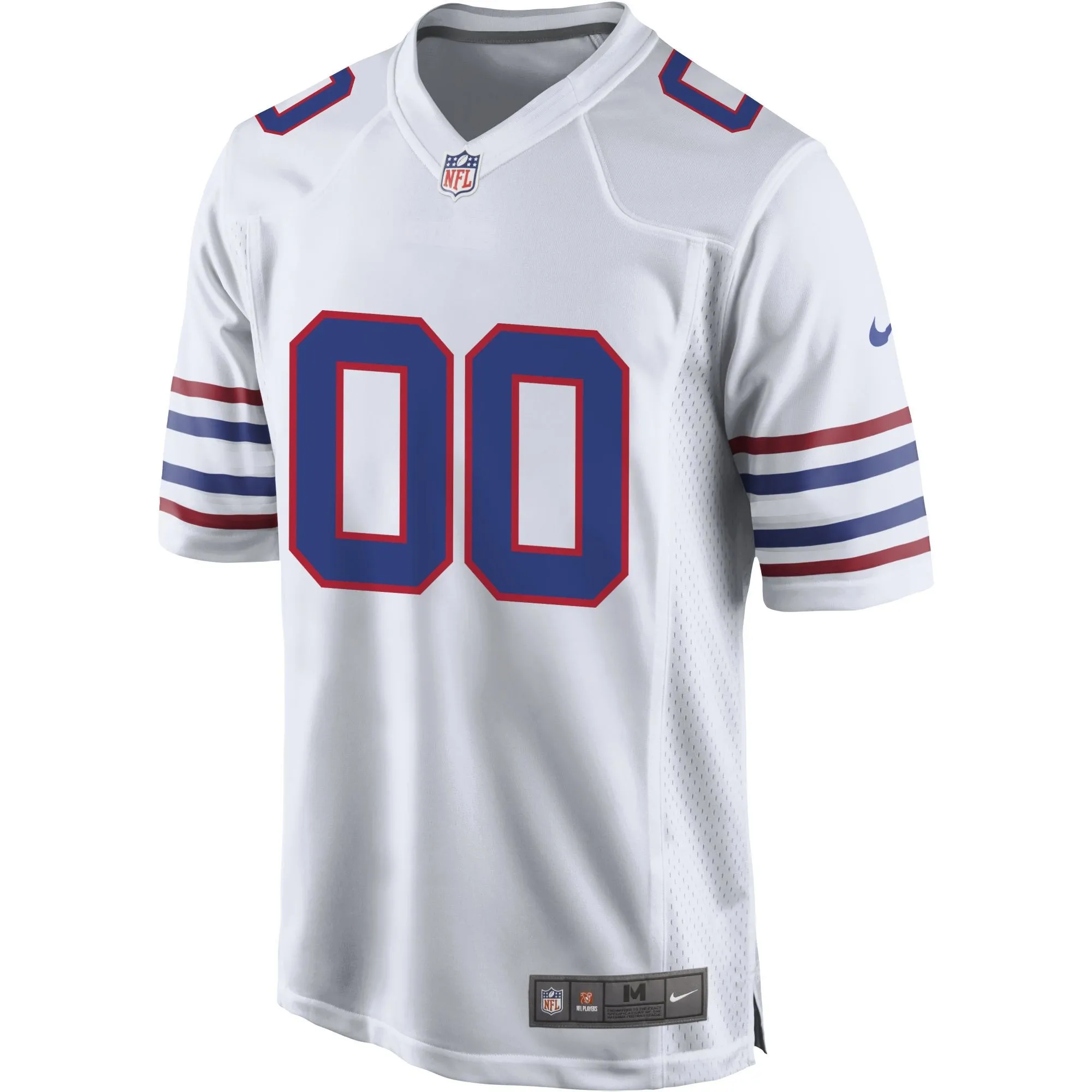 Buffalo Bills  Alternate Custom Game Jersey - White