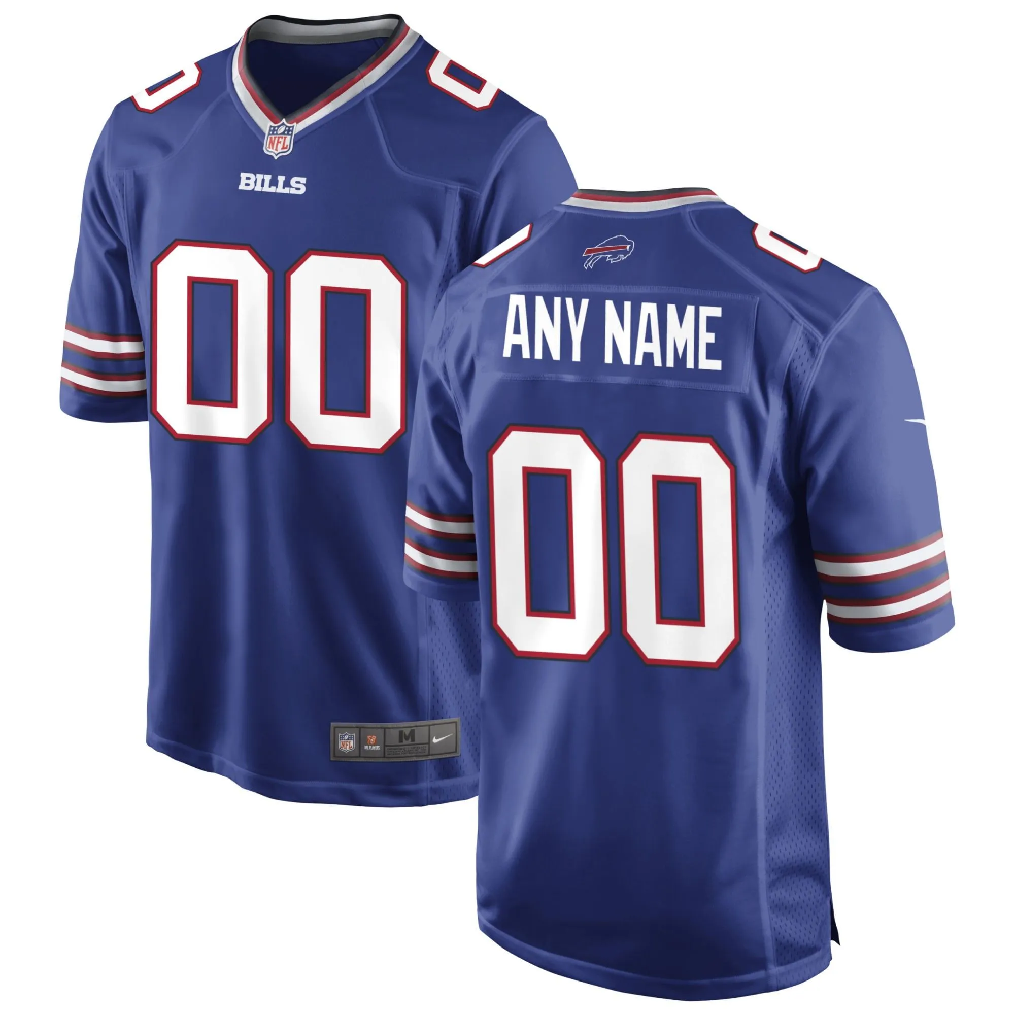 Buffalo Bills  Custom Game Jersey - Royal