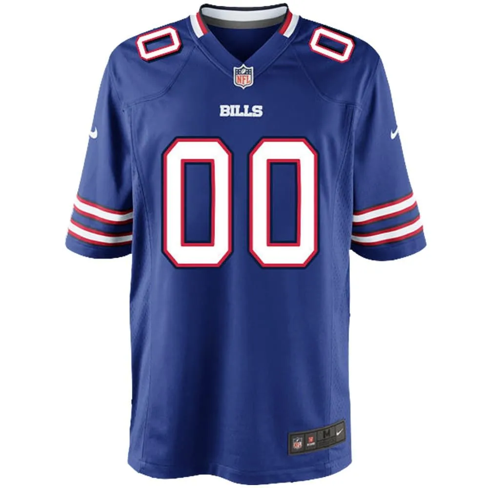 Buffalo Bills  Youth Custom Game Jersey - Royal