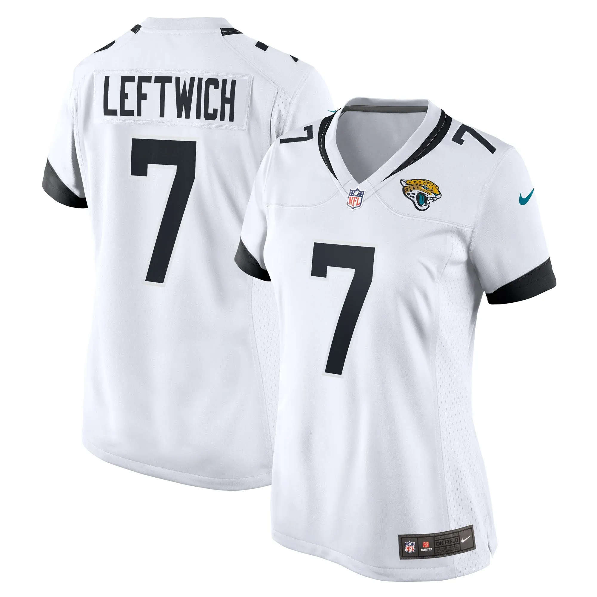 Byron Leftwich Jacksonville Jaguars  Women's Retired Player Game Jersey - White