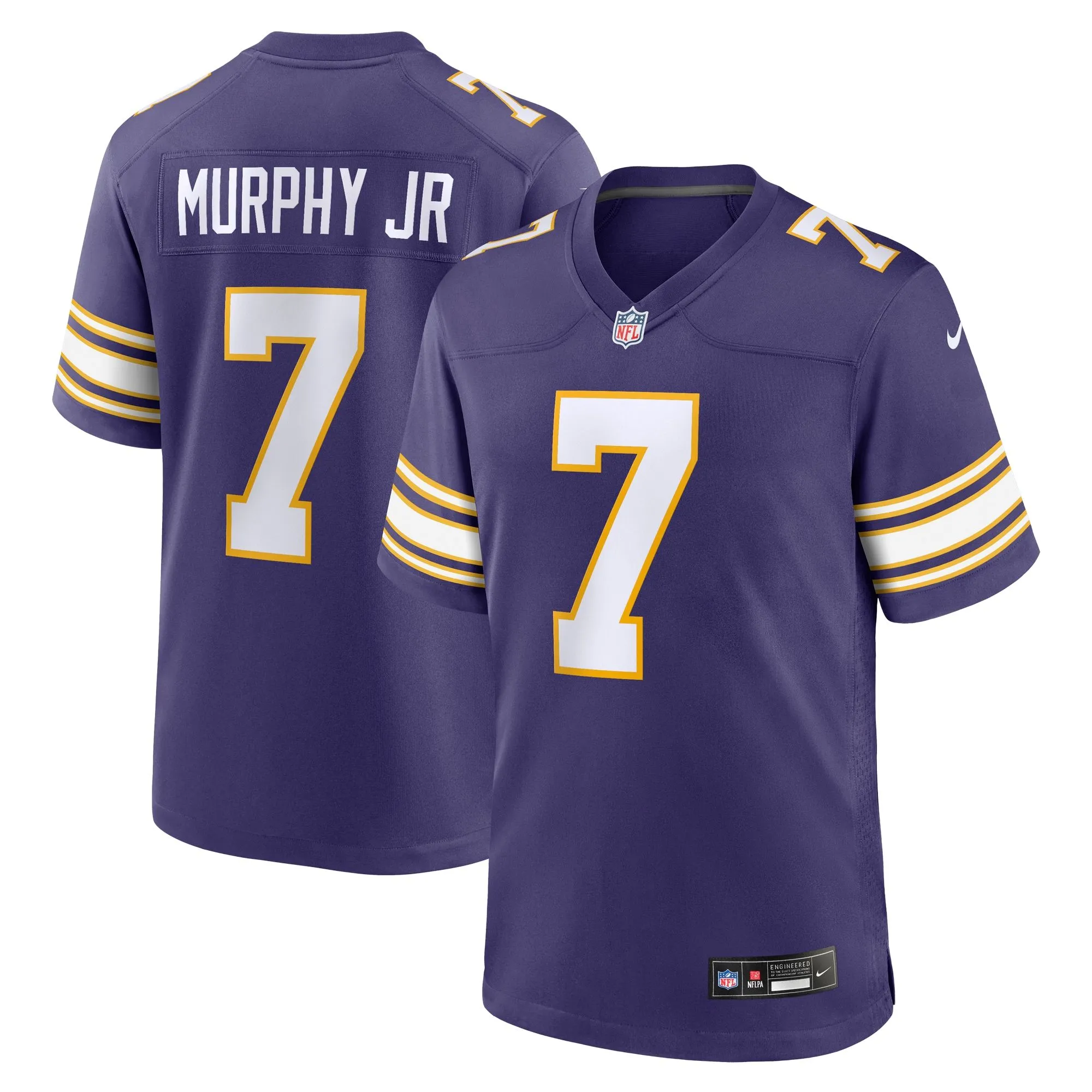 Byron Murphy Jr. Minnesota Vikings  Classic Player Game Jersey - Purple