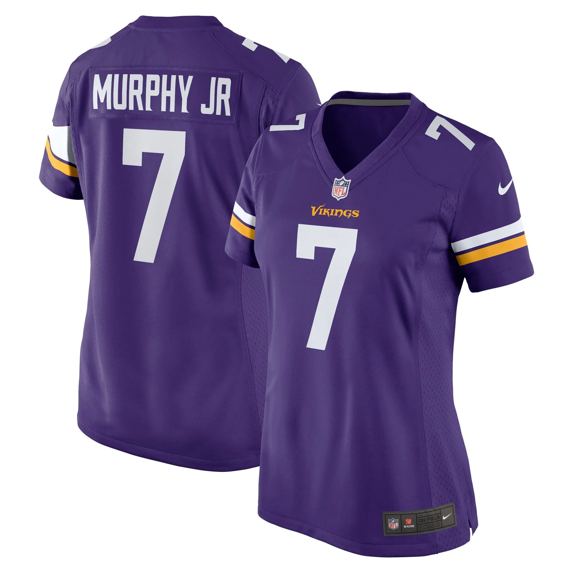 Byron Murphy Jr. Minnesota Vikings  Women's Game Jersey - Purple