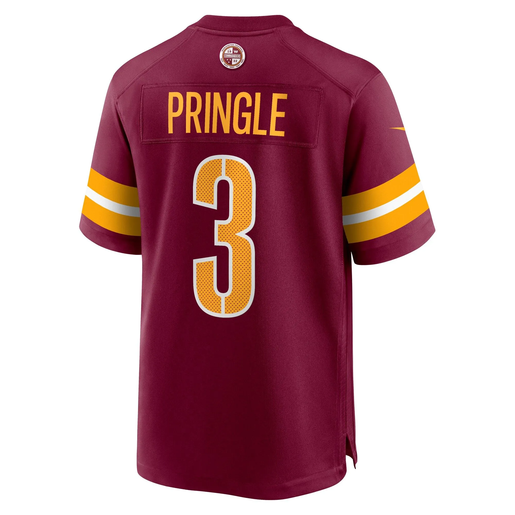 Byron Pringle Washington Commanders   Game Jersey -  Burgundy