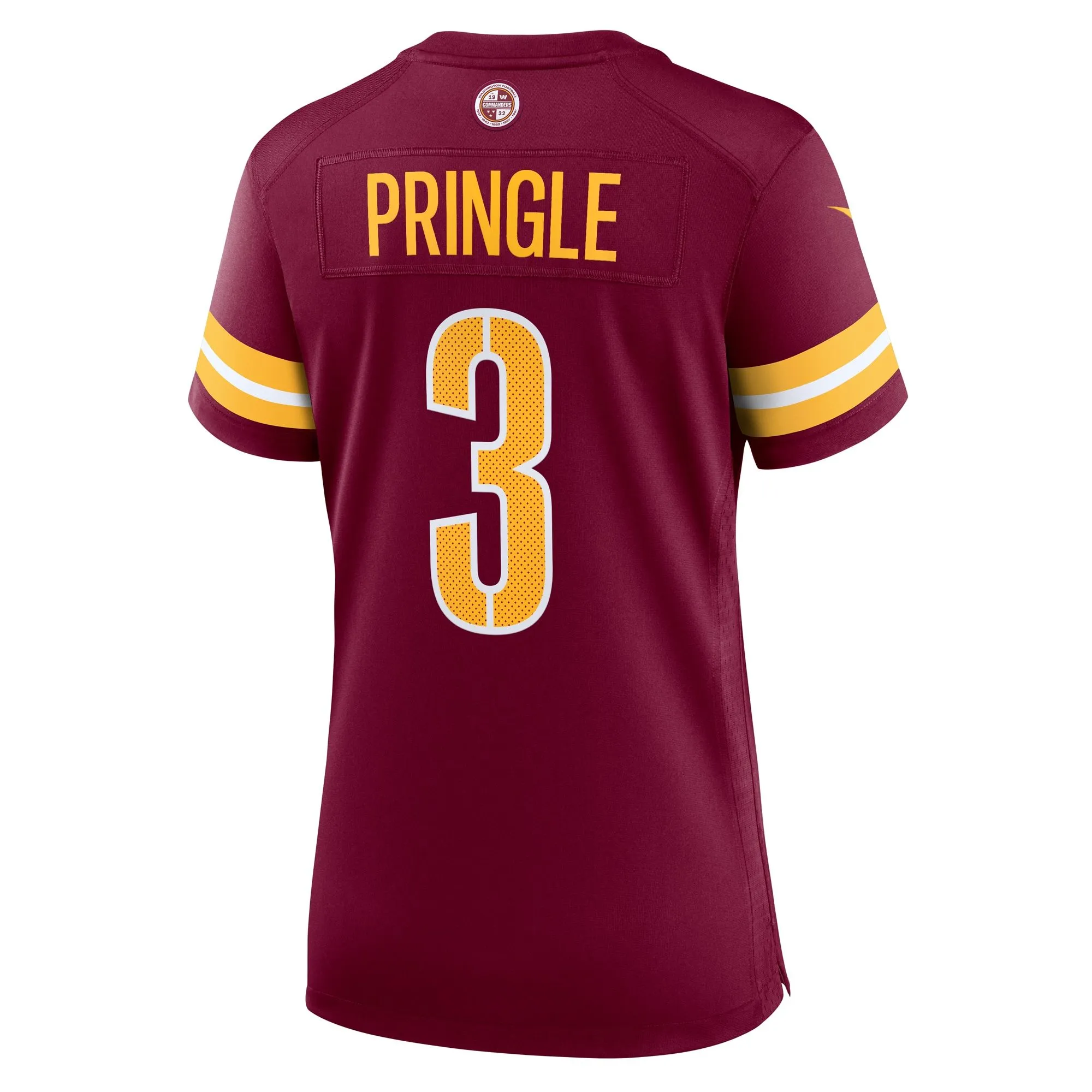 Byron Pringle Washington Commanders  Women's  Game Jersey -  Burgundy