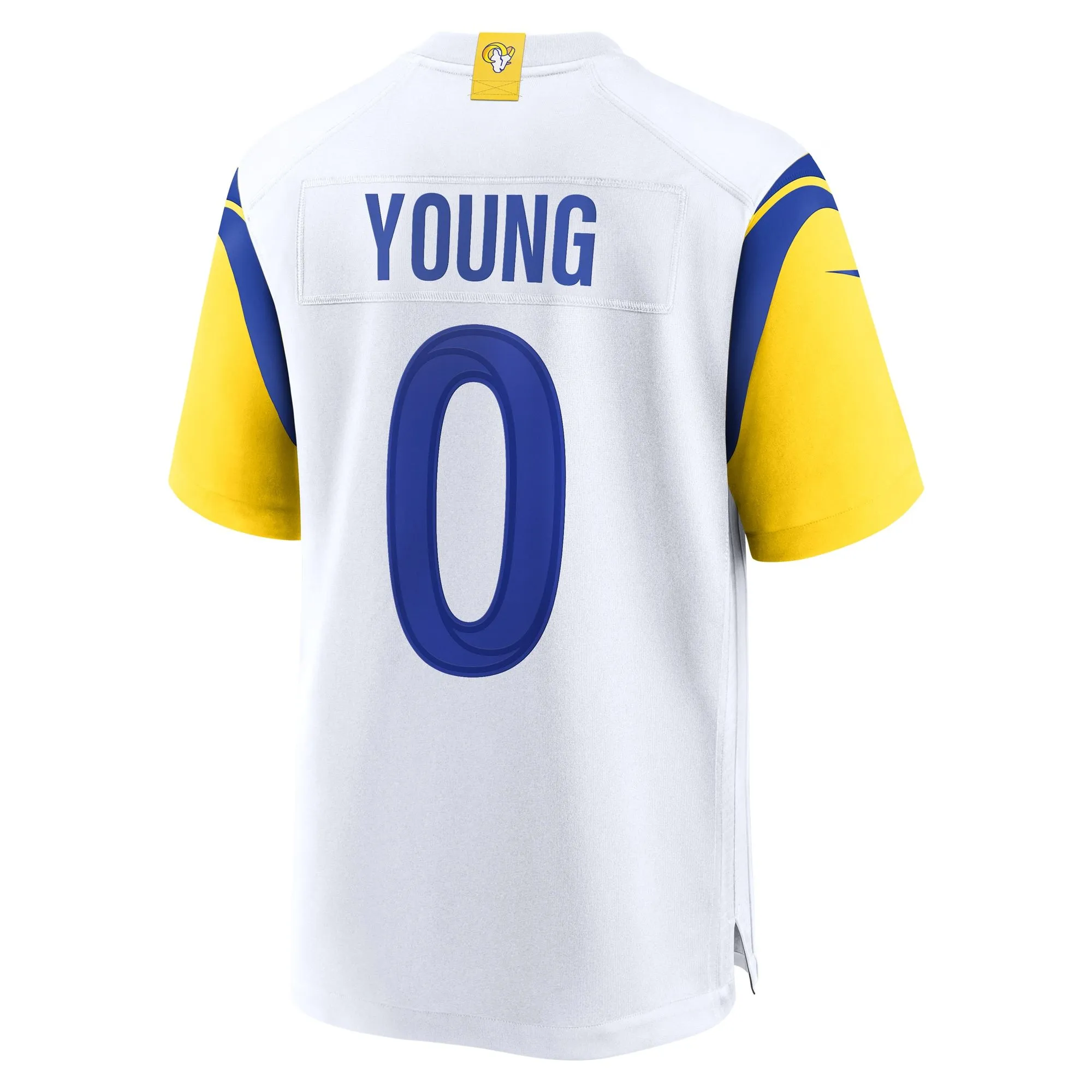 Byron Young Los Angeles Rams  Team Game Jersey -  White