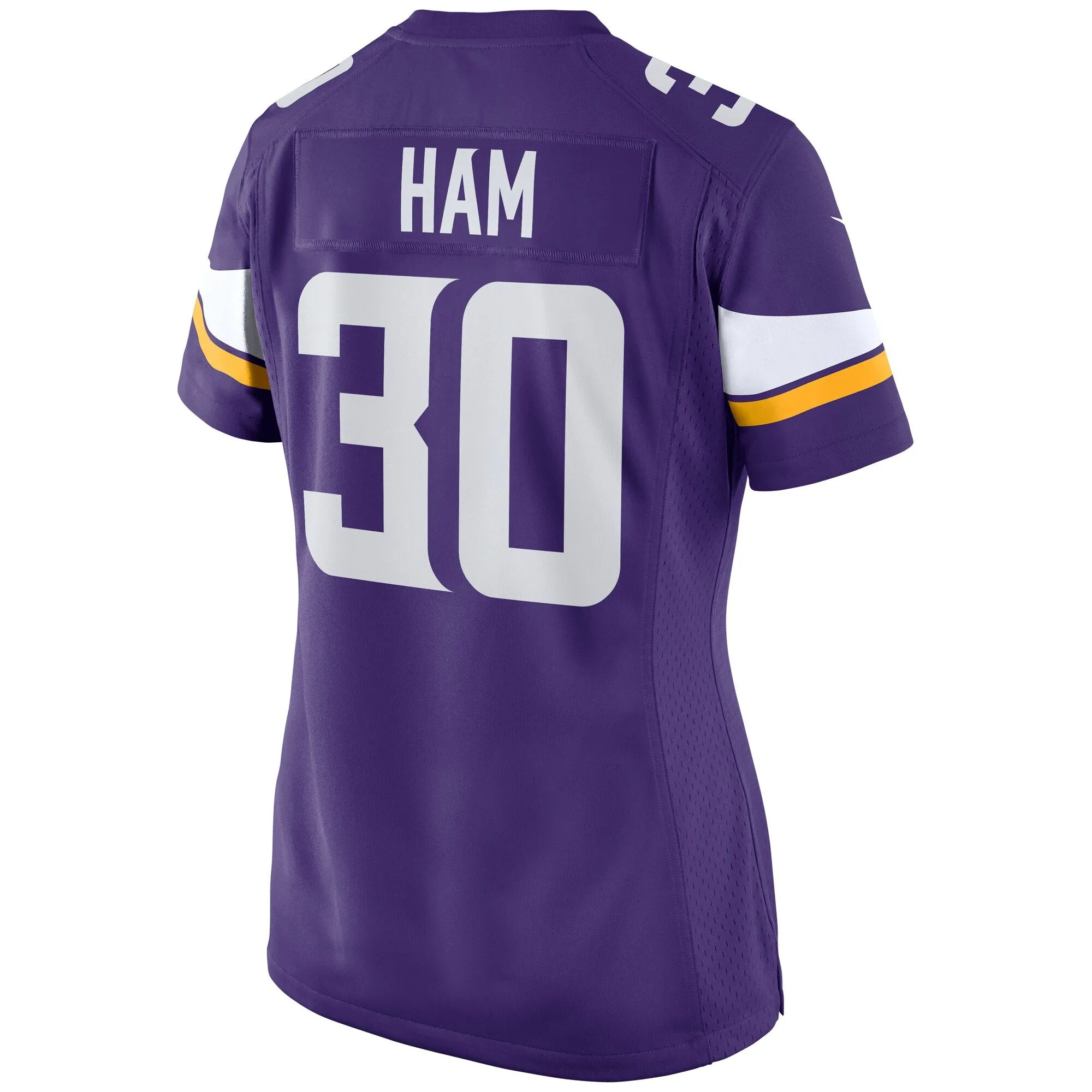 C.J. Ham Minnesota Vikings  Women's Game Jersey - Purple