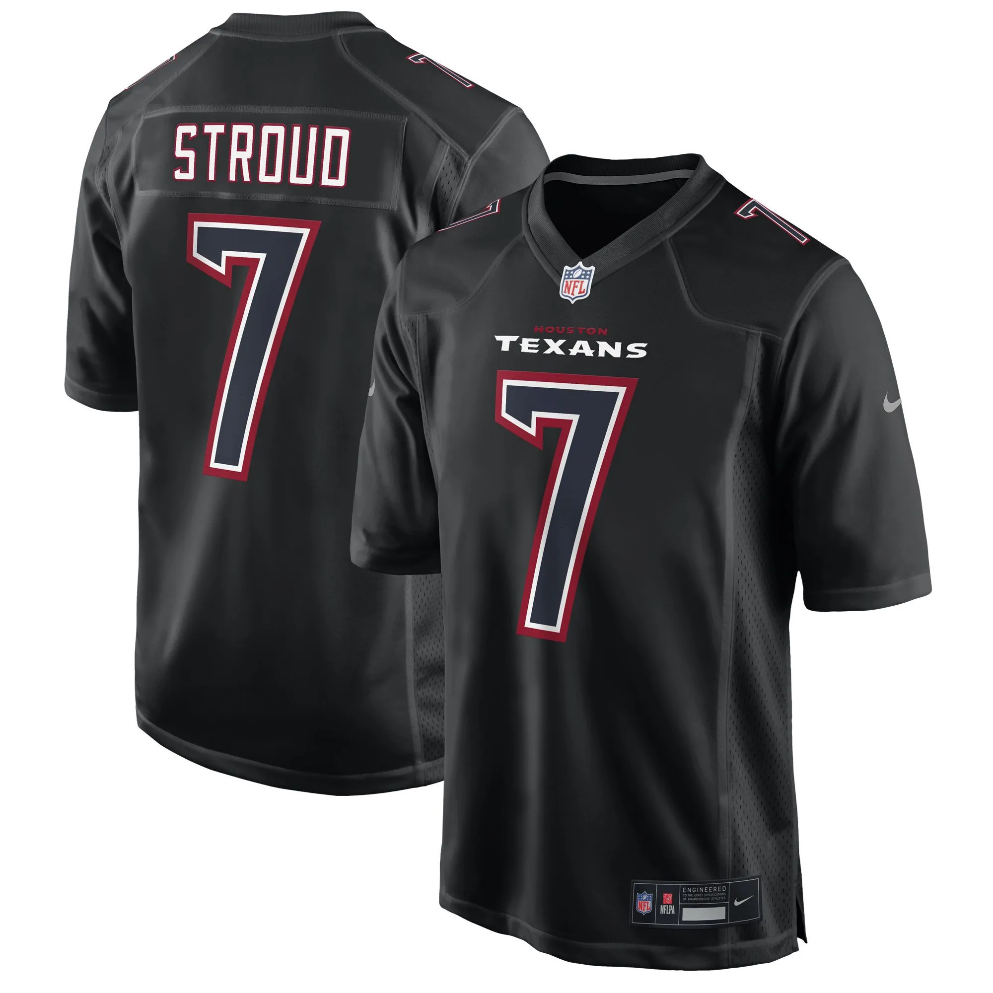 C.J. Stroud Houston Texans  Fashion Game Jersey - Black