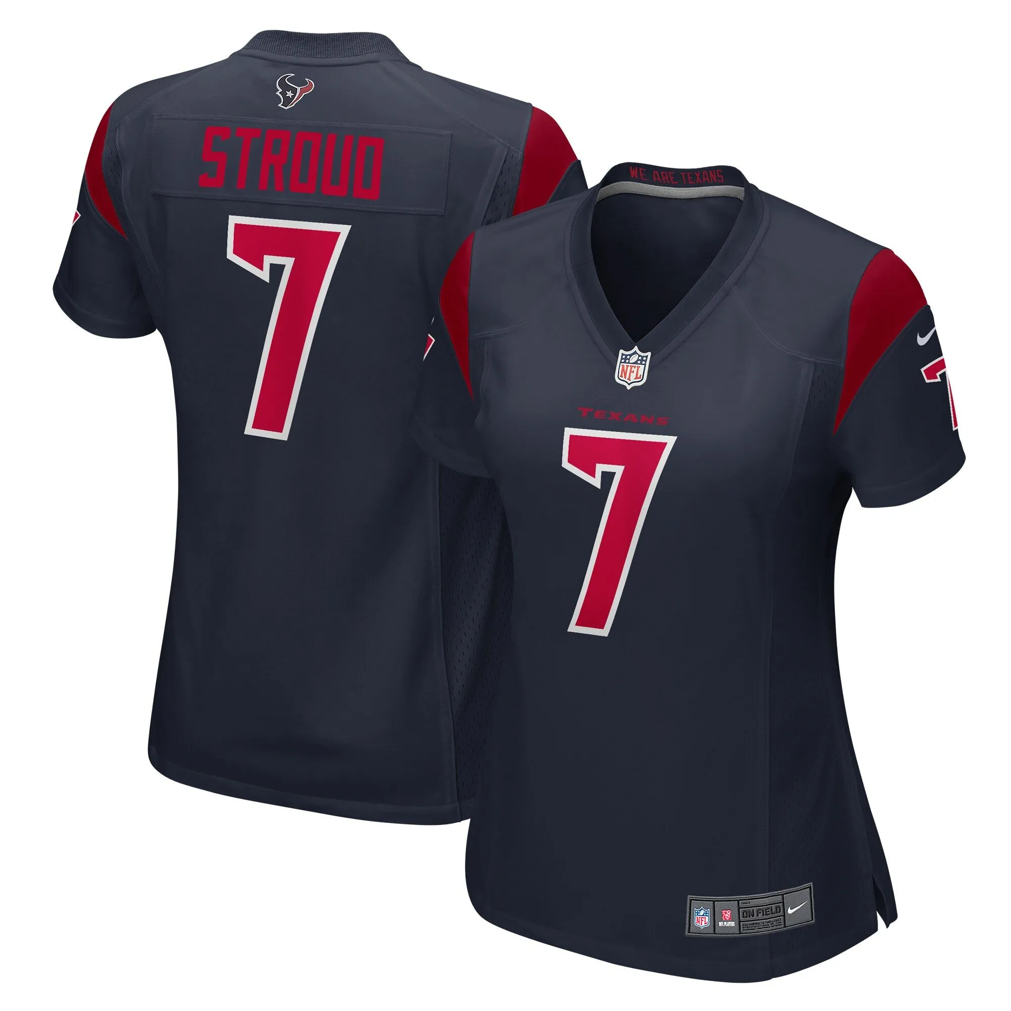 C.J. Stroud Houston Texans  Women's Alternate Game Jersey - Navy