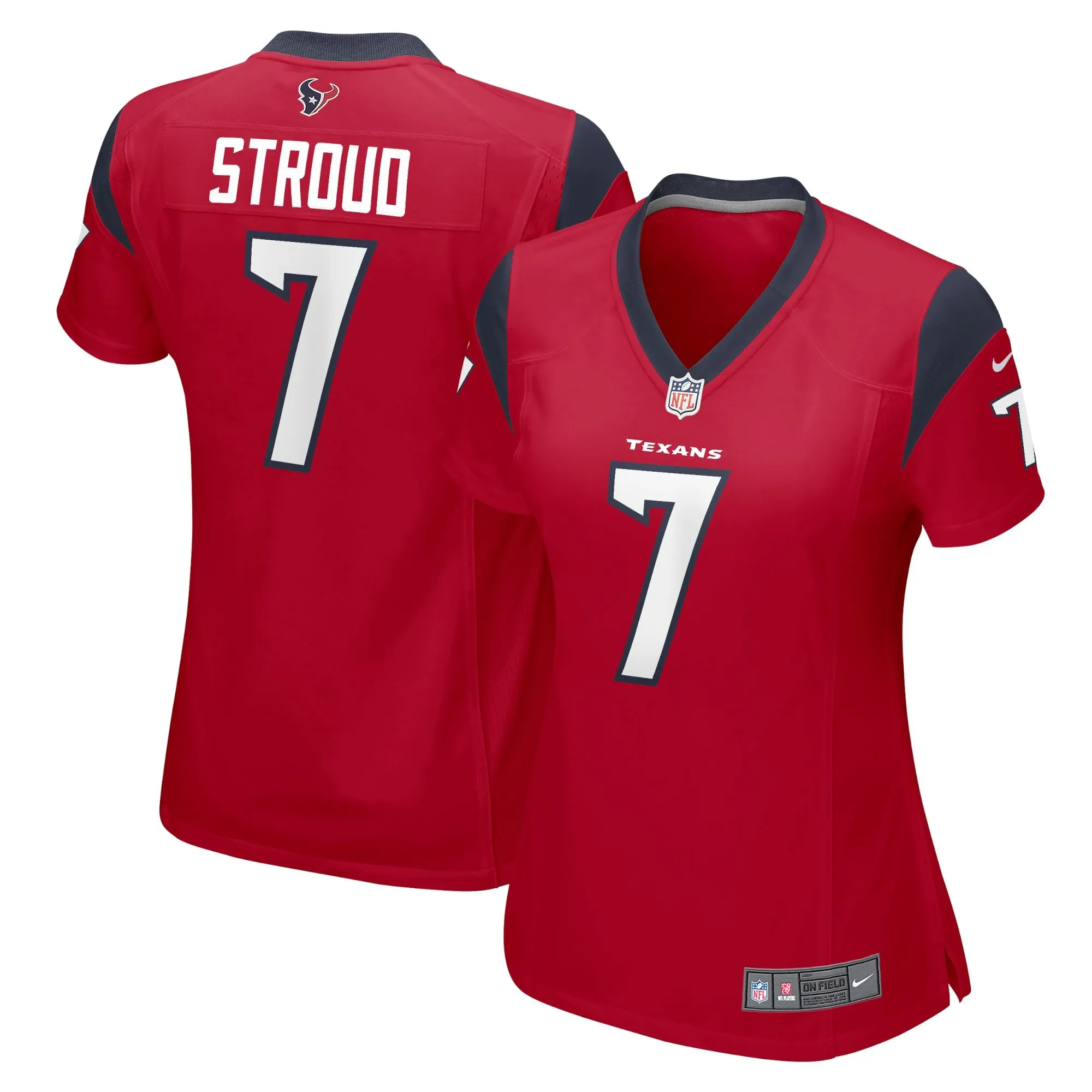 C.J. Stroud Houston Texans  Women's Game Jersey - Red