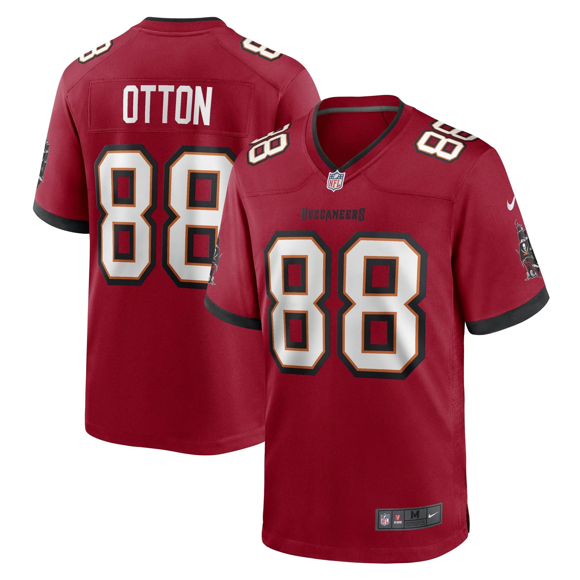 Cade Otton Tampa Bay Buccaneers  Game Player Jersey - Red