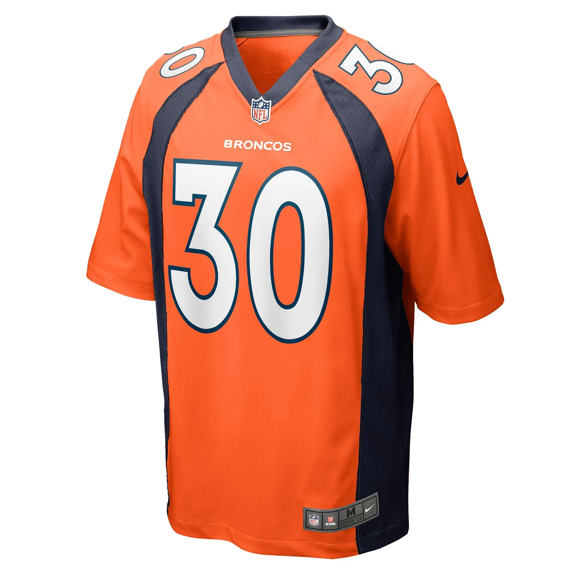 Caden Sterns Denver Broncos  Game Jersey - Orange