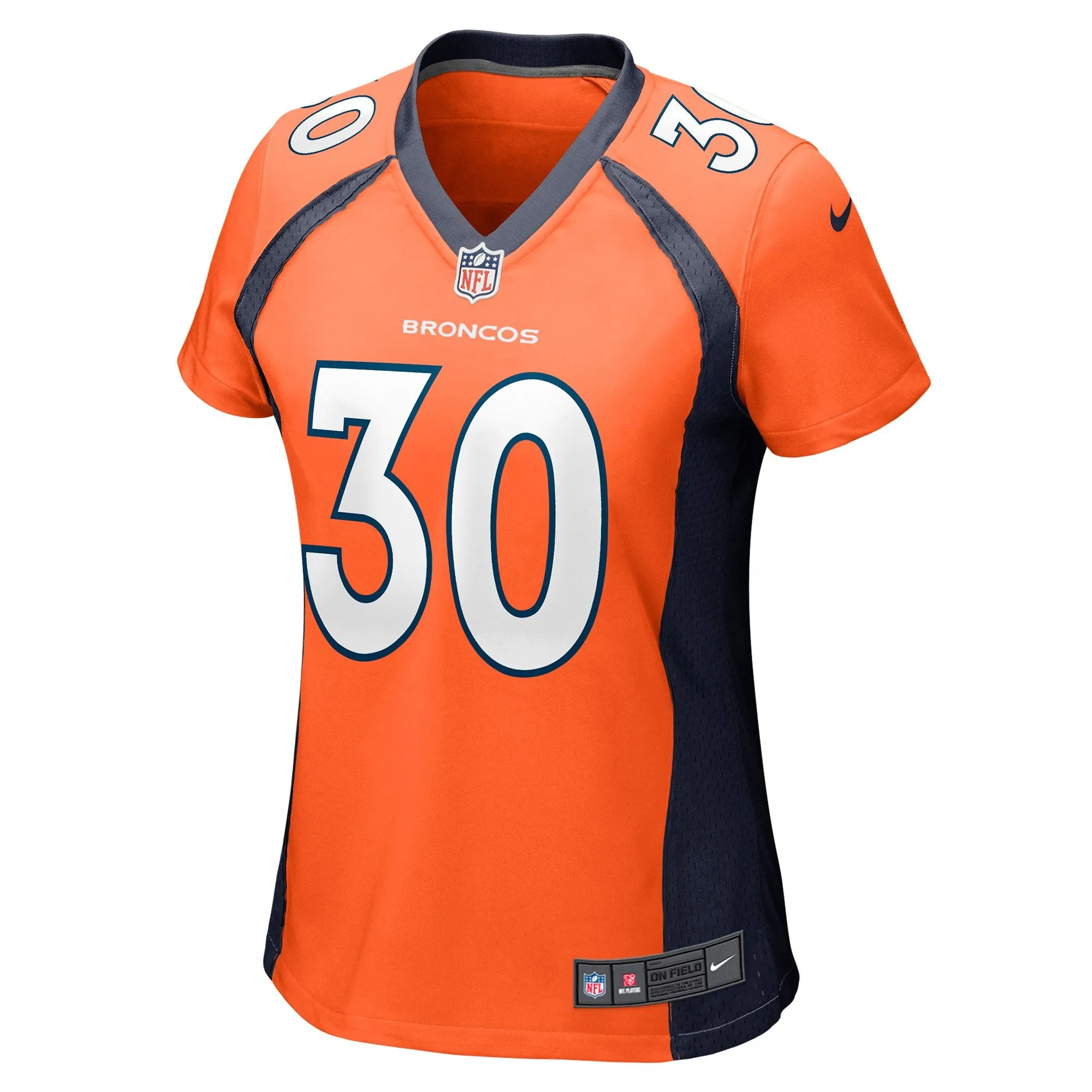 Caden Sterns Denver Broncos  Women's Game Jersey - Orange