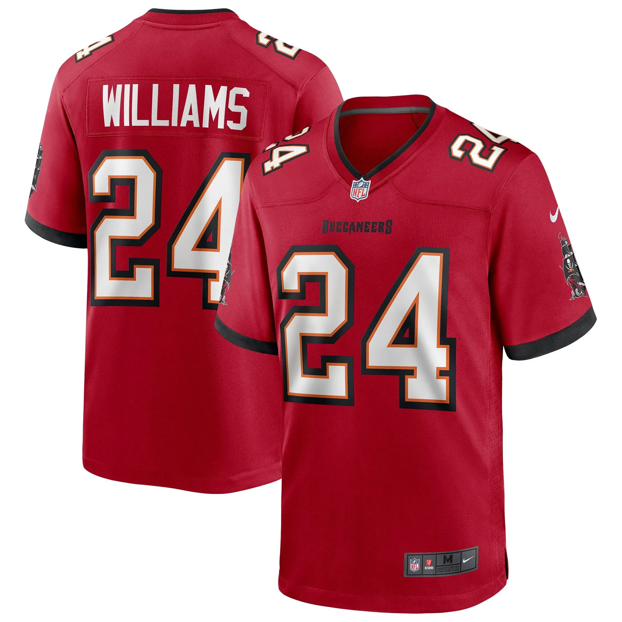 Cadillac Williams Tampa Bay Buccaneers  Game Retired Player Jersey - Red