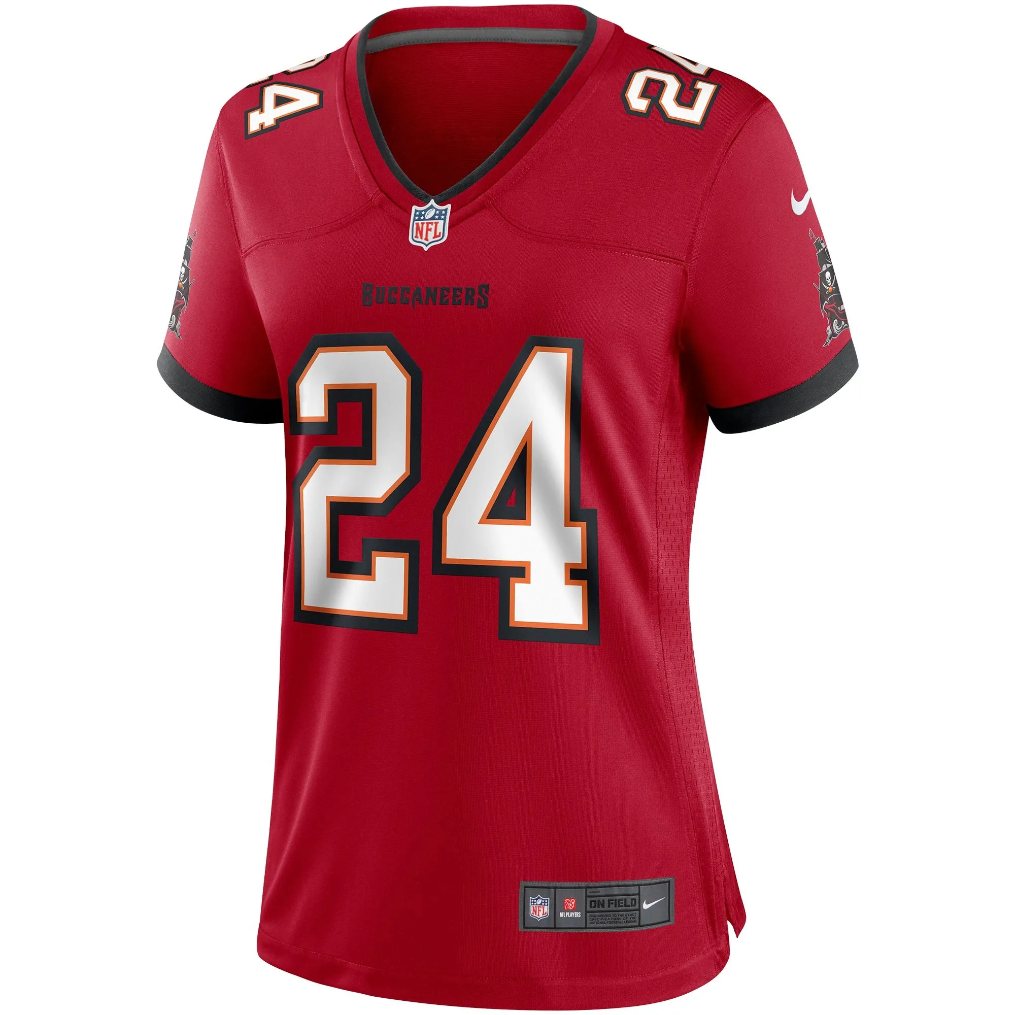 Cadillac Williams Tampa Bay Buccaneers  Women's Game Retired Player Jersey - Red