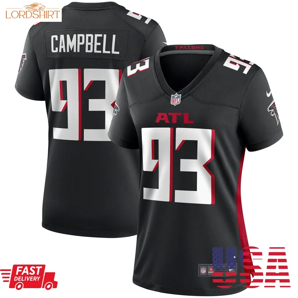 Calais Campbell Atlanta Falcons  Women's Game Player Jersey   Red