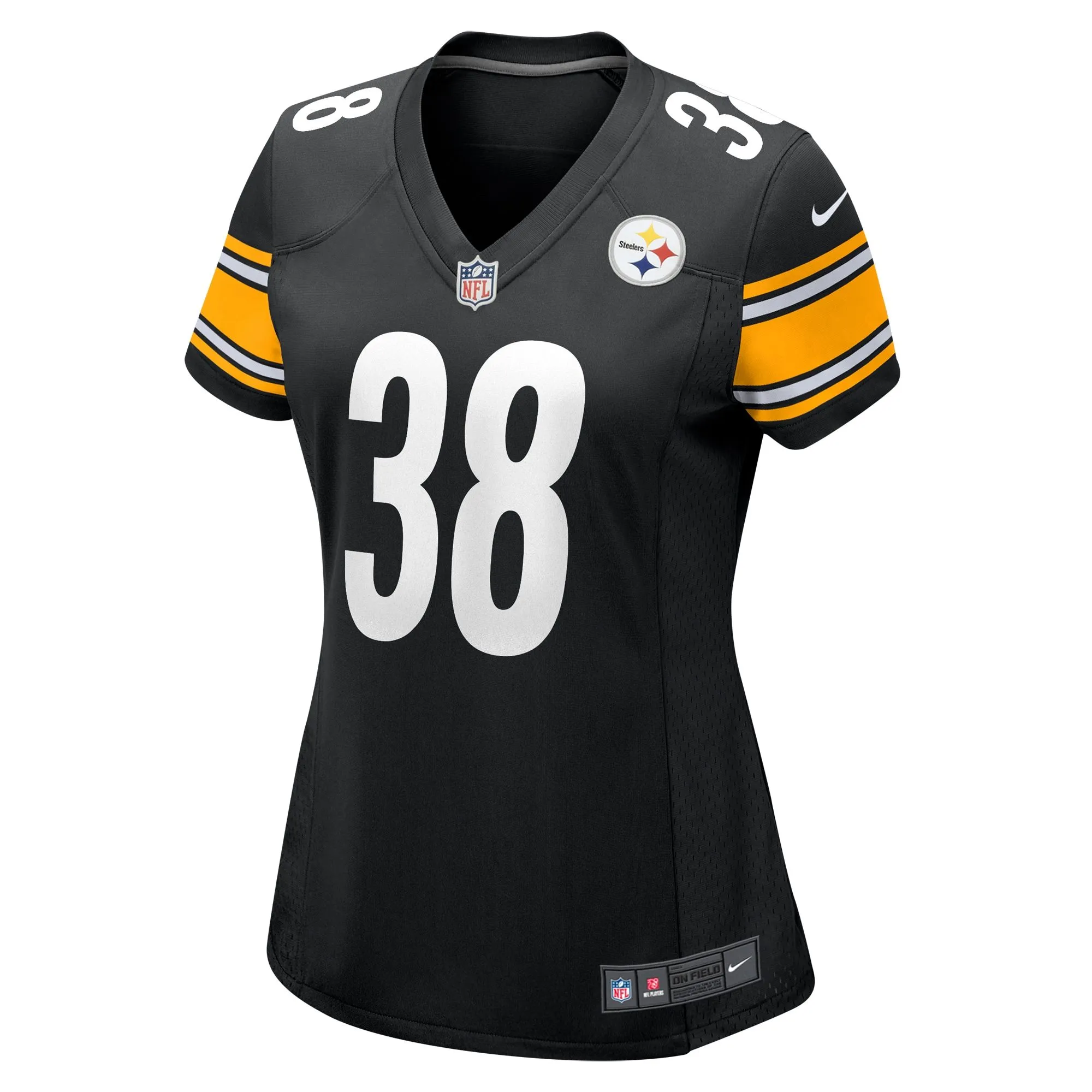 Caleb Johnson Pittsburgh Steelers  Women's  Game Jersey -  Black