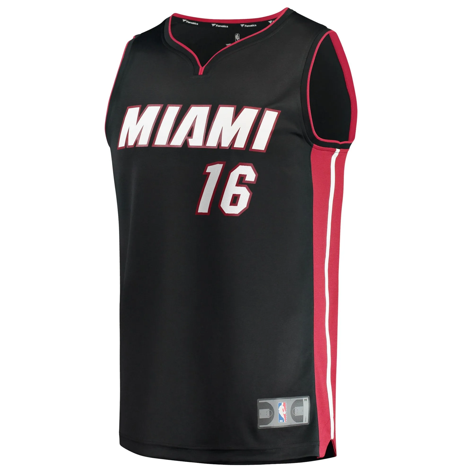 Caleb Martin Miami Heat Fanatics Branded 2021/22 Fast Break Replica Jersey - Icon Edition - Black