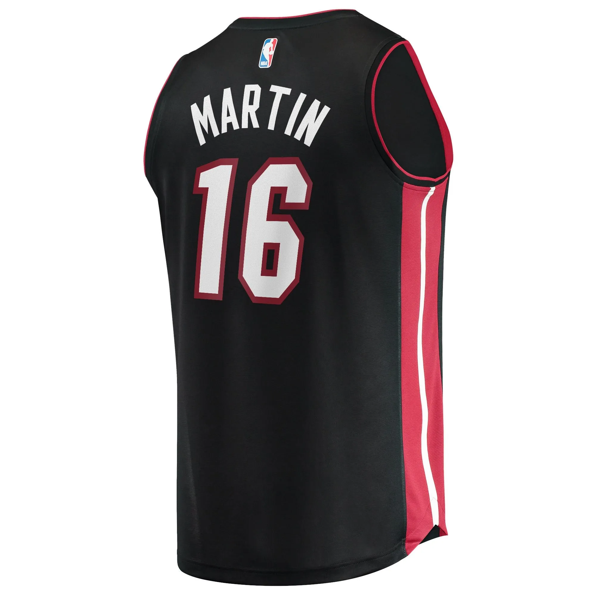 Caleb Martin Miami Heat Fanatics Branded 2021/22 Fast Break Replica Jersey - Icon Edition - Black