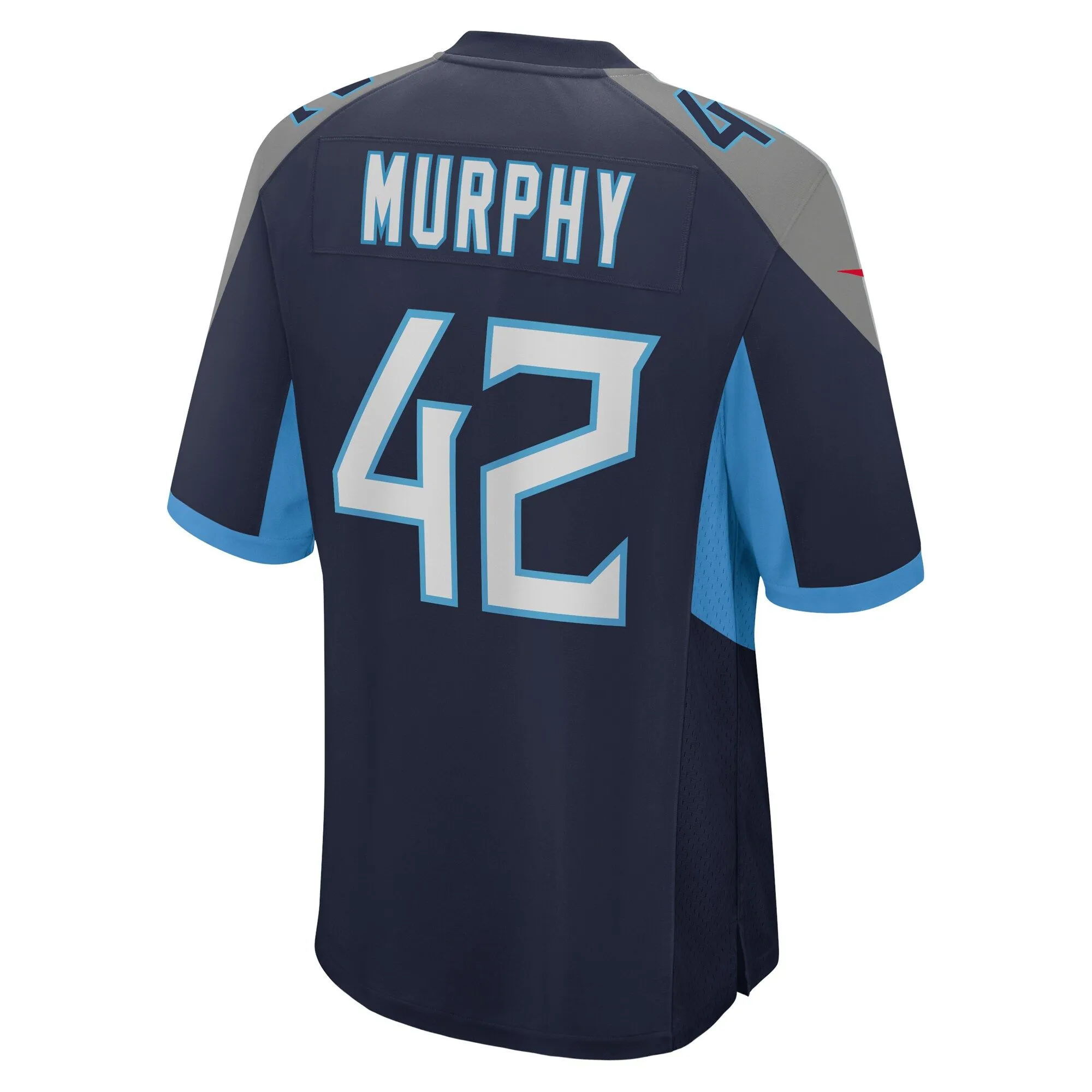 Caleb Murphy Tennessee Titans  Team Game Jersey -  Navy