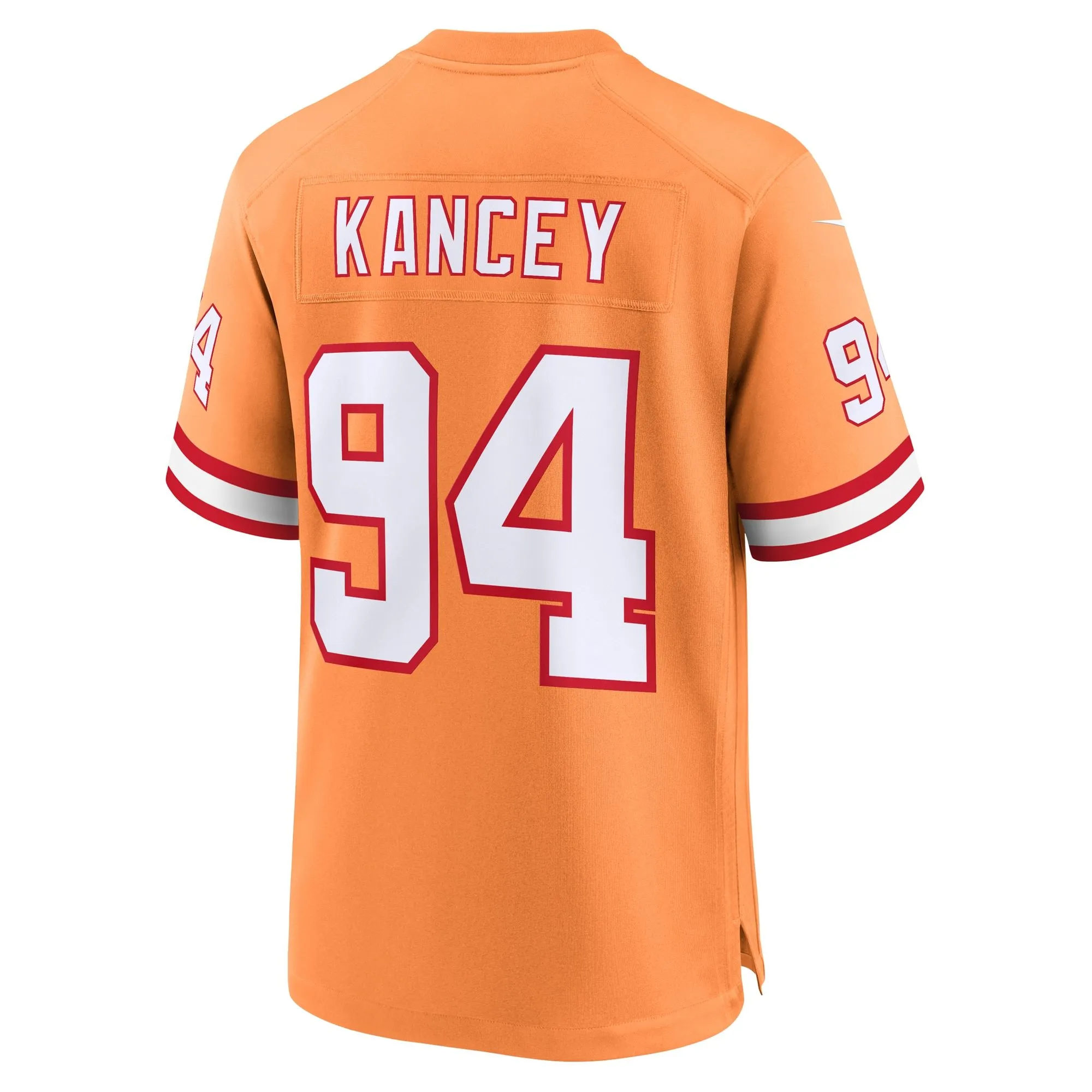 Calijah Kancey Tampa Bay Buccaneers  Alternate Team Game Jersey - Orange