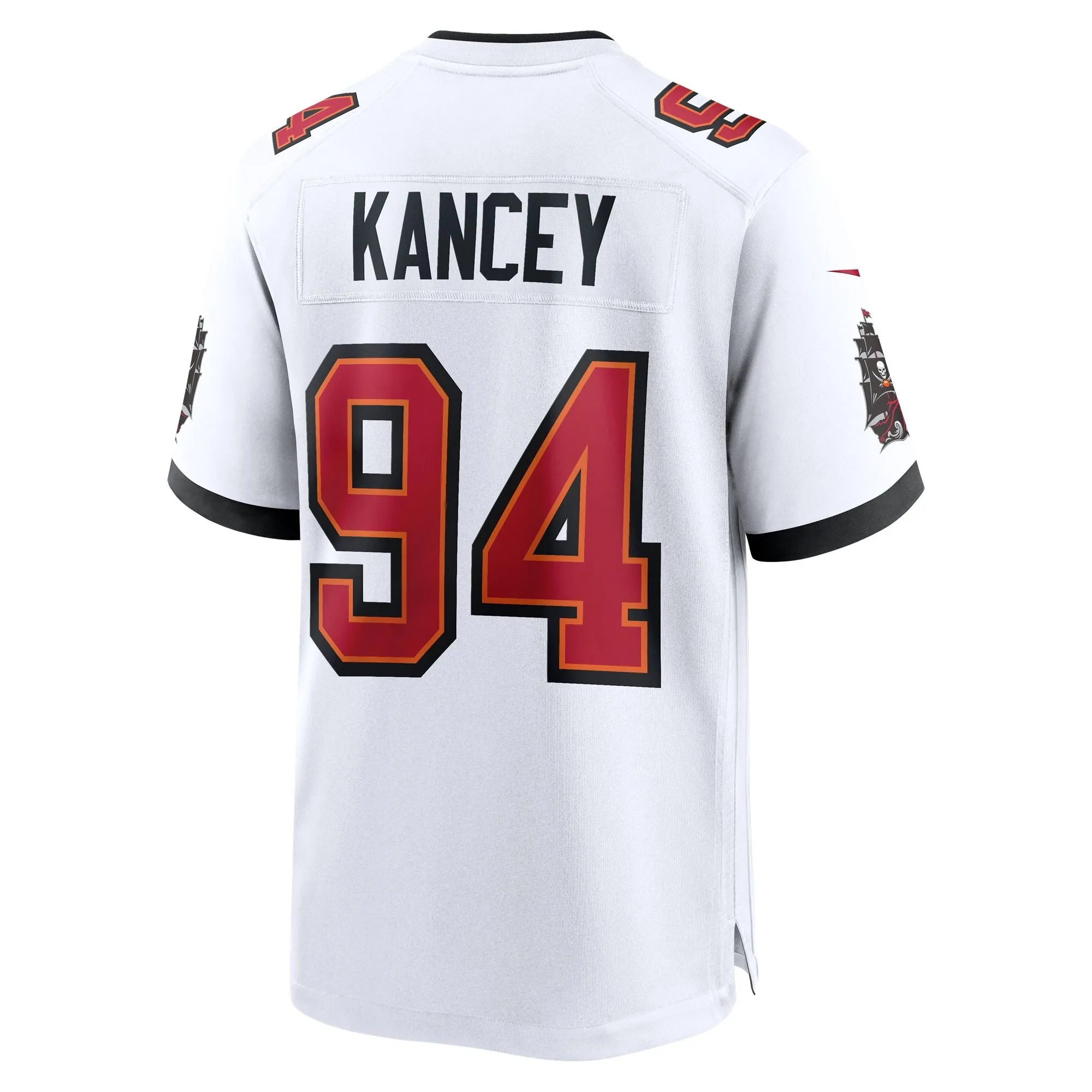 Calijah Kancey Tampa Bay Buccaneers   Game Jersey -  White