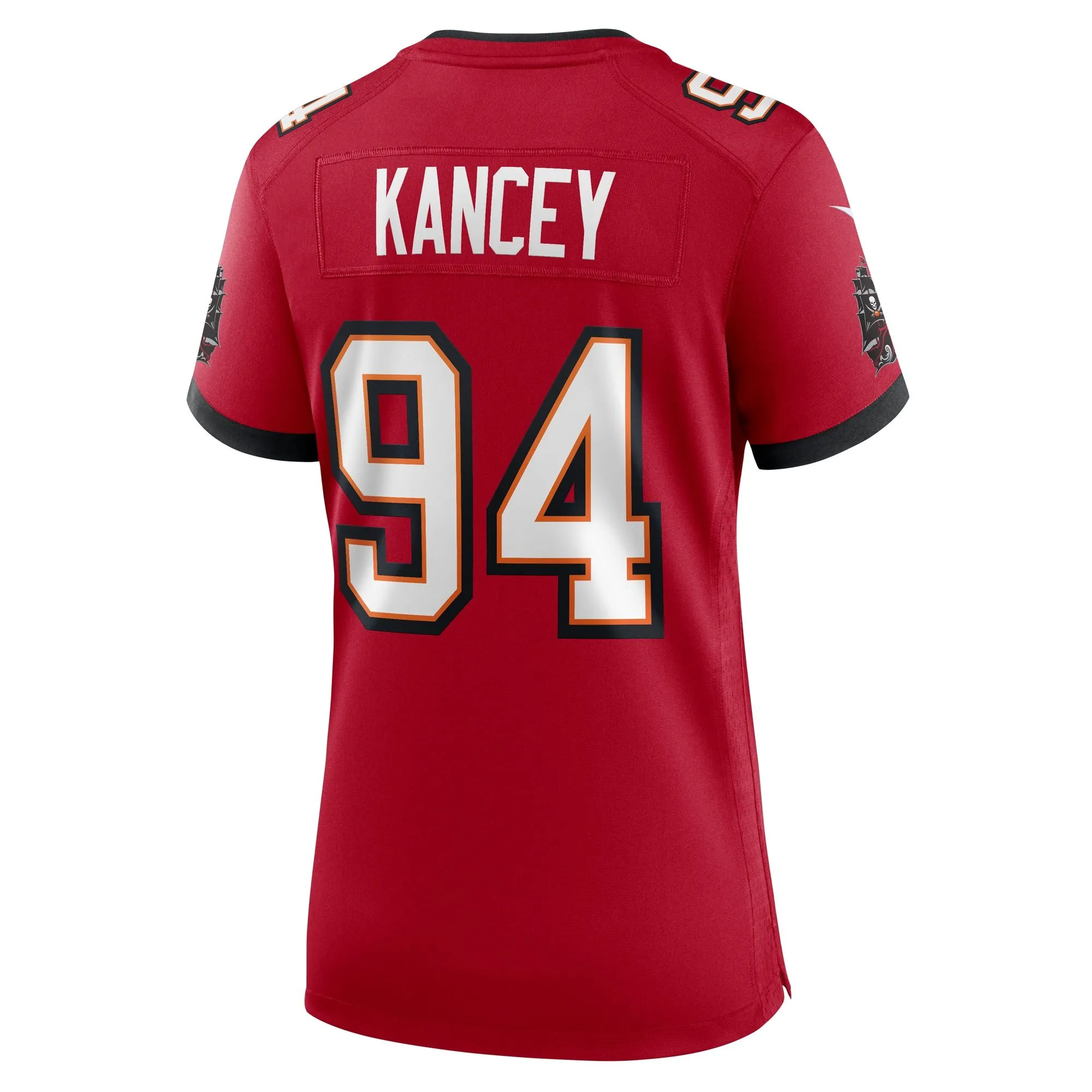 Calijah Kancey Tampa Bay Buccaneers  Women's  Game Jersey -  Red