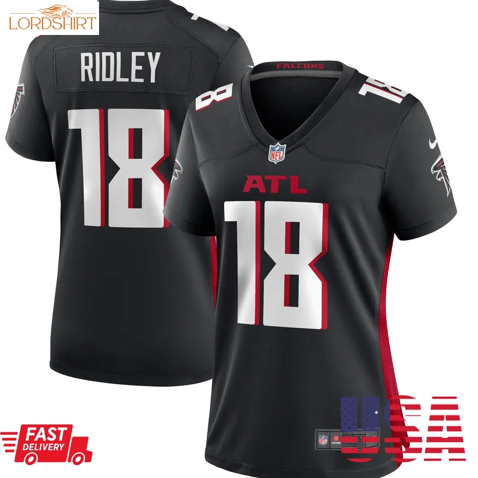 Calvin Ridley Atlanta Falcons  Women's Game Player Jersey   Black