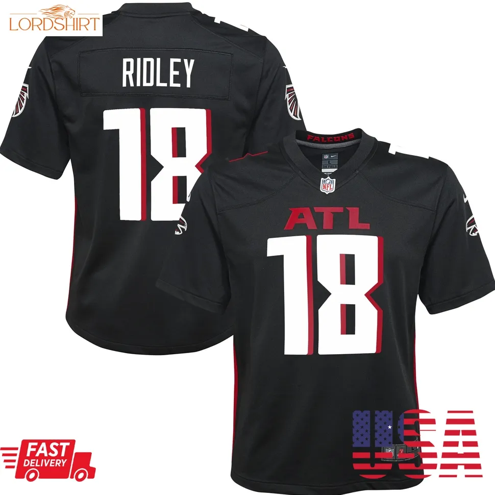 Calvin Ridley Atlanta Falcons  Youth Player Game Jersey   Black