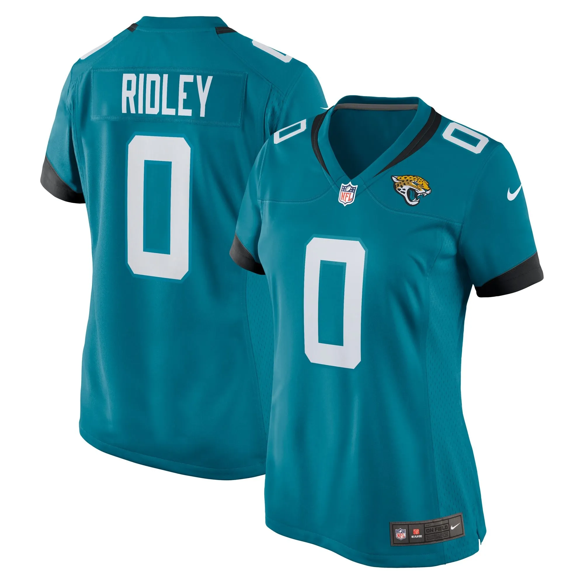 Calvin Ridley Jacksonville Jaguars  Women's Game Player Jersey - Teal