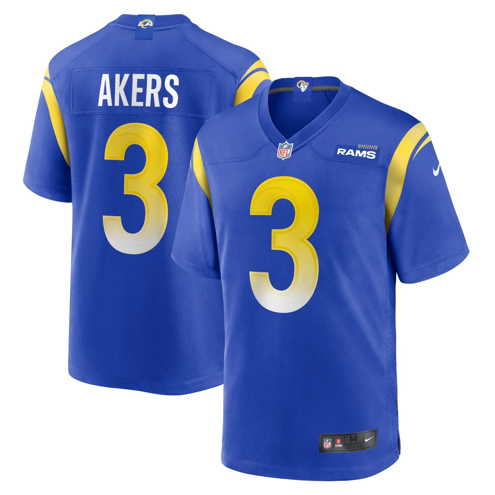 Cam Akers Los Angeles Rams  Game Jersey - Royal