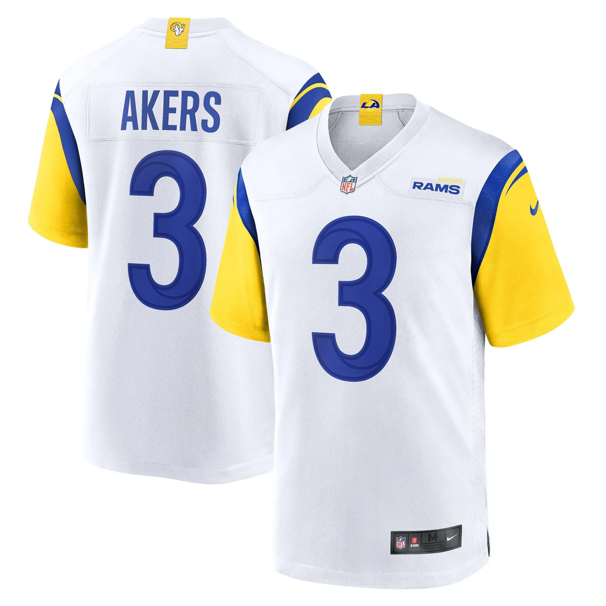Cam Akers Los Angeles Rams  Game Jersey - White