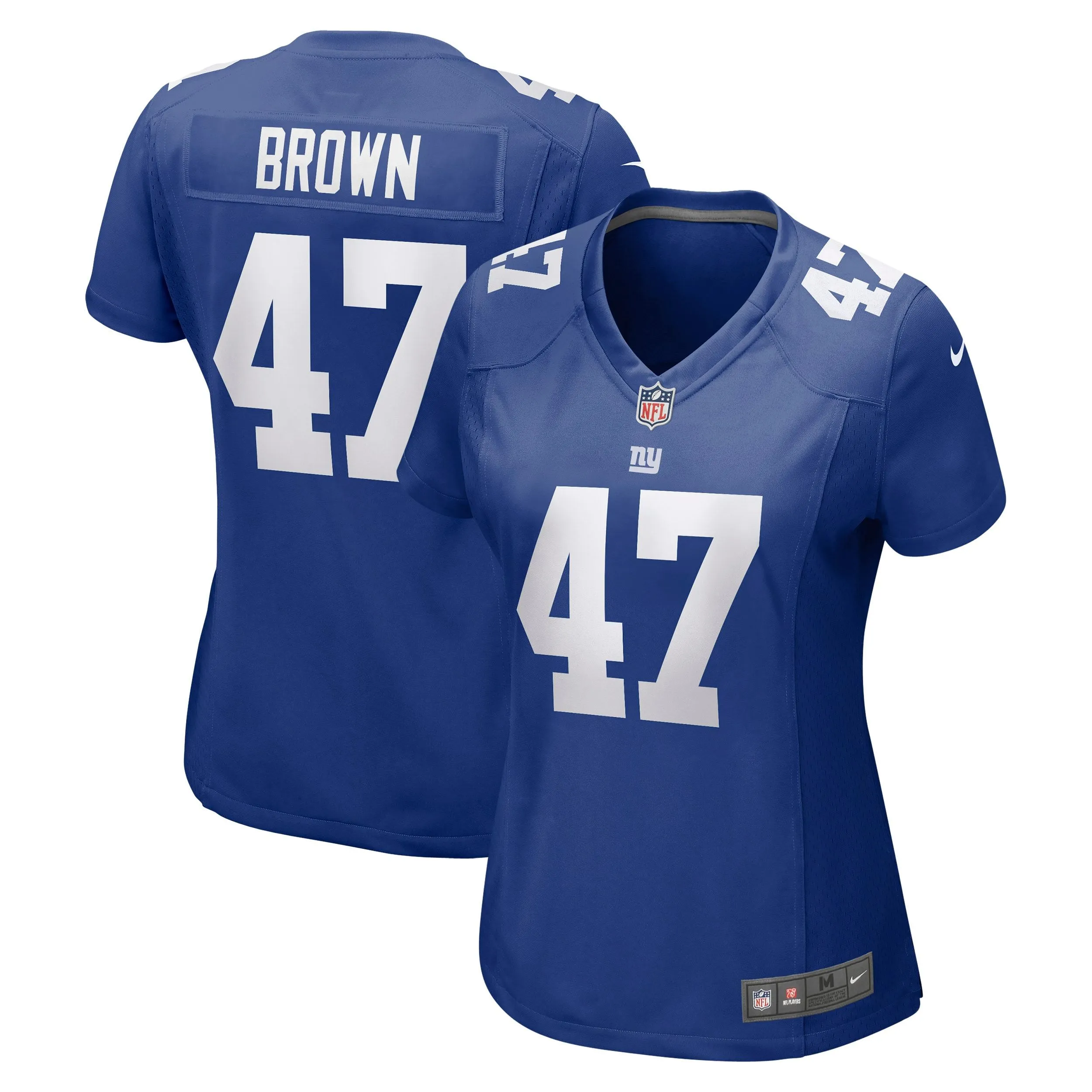 Cam Brown New York Giants  Women's Game Jersey - Royal