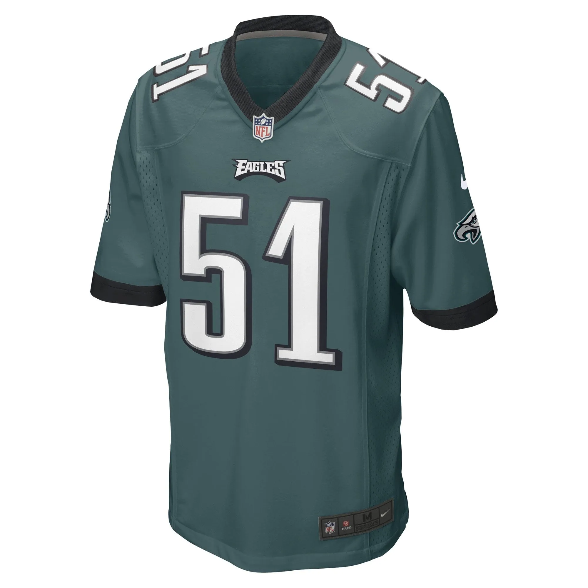 Cam Jurgens Philadelphia Eagles  Game Player Jersey - Midnight Green