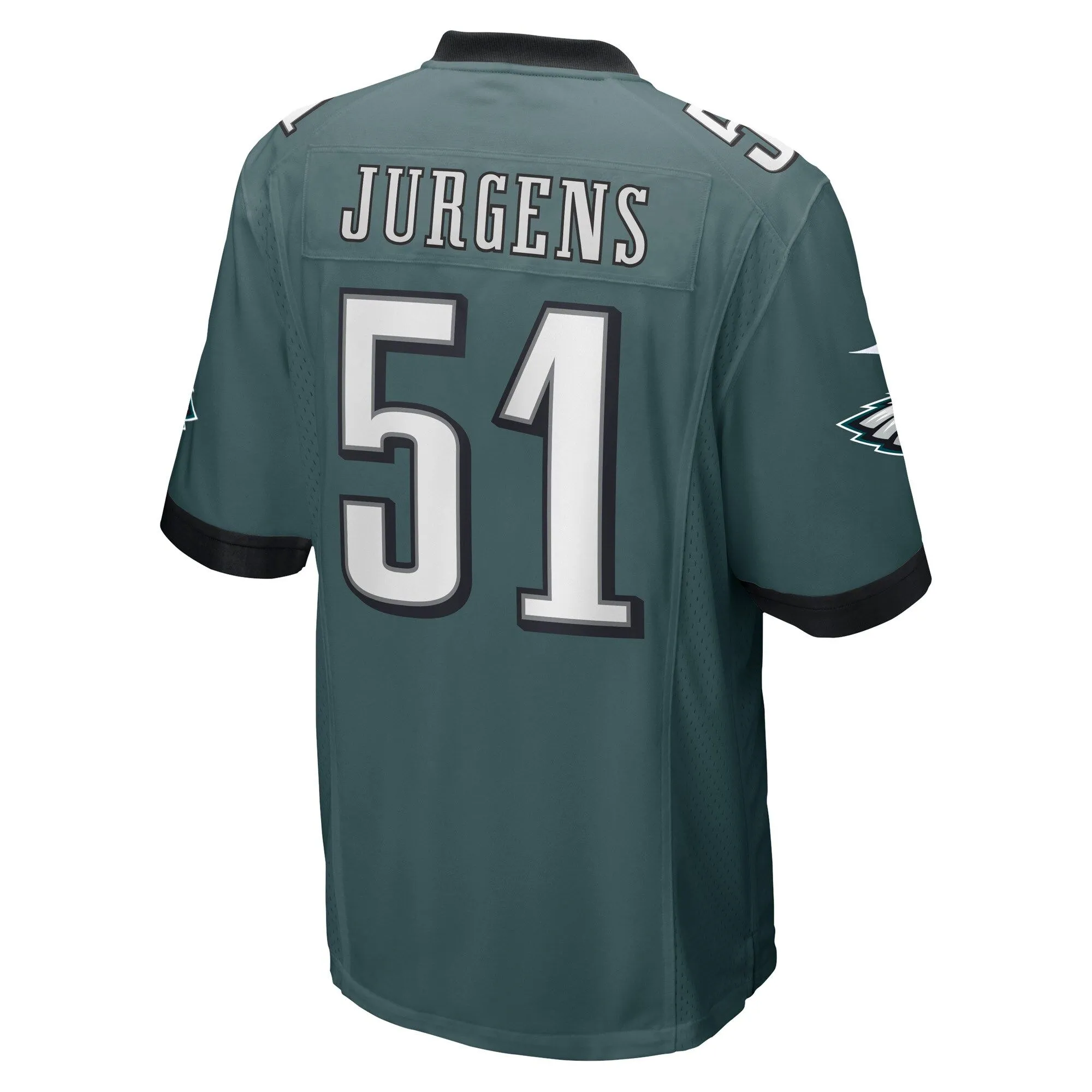 Cam Jurgens Philadelphia Eagles  Game Player Jersey - Midnight Green