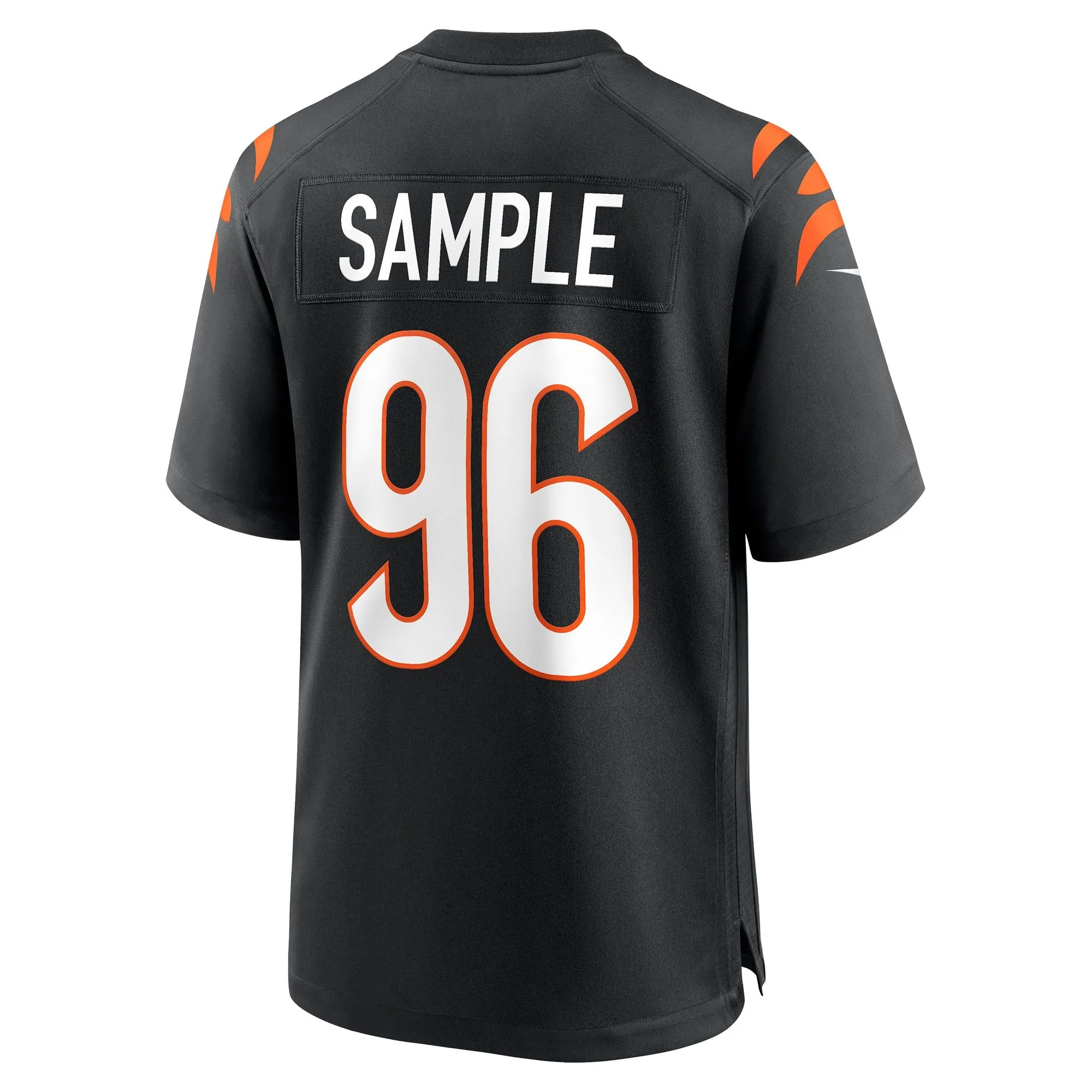 Cam Sample Cincinnati Bengals  Game Jersey - Black