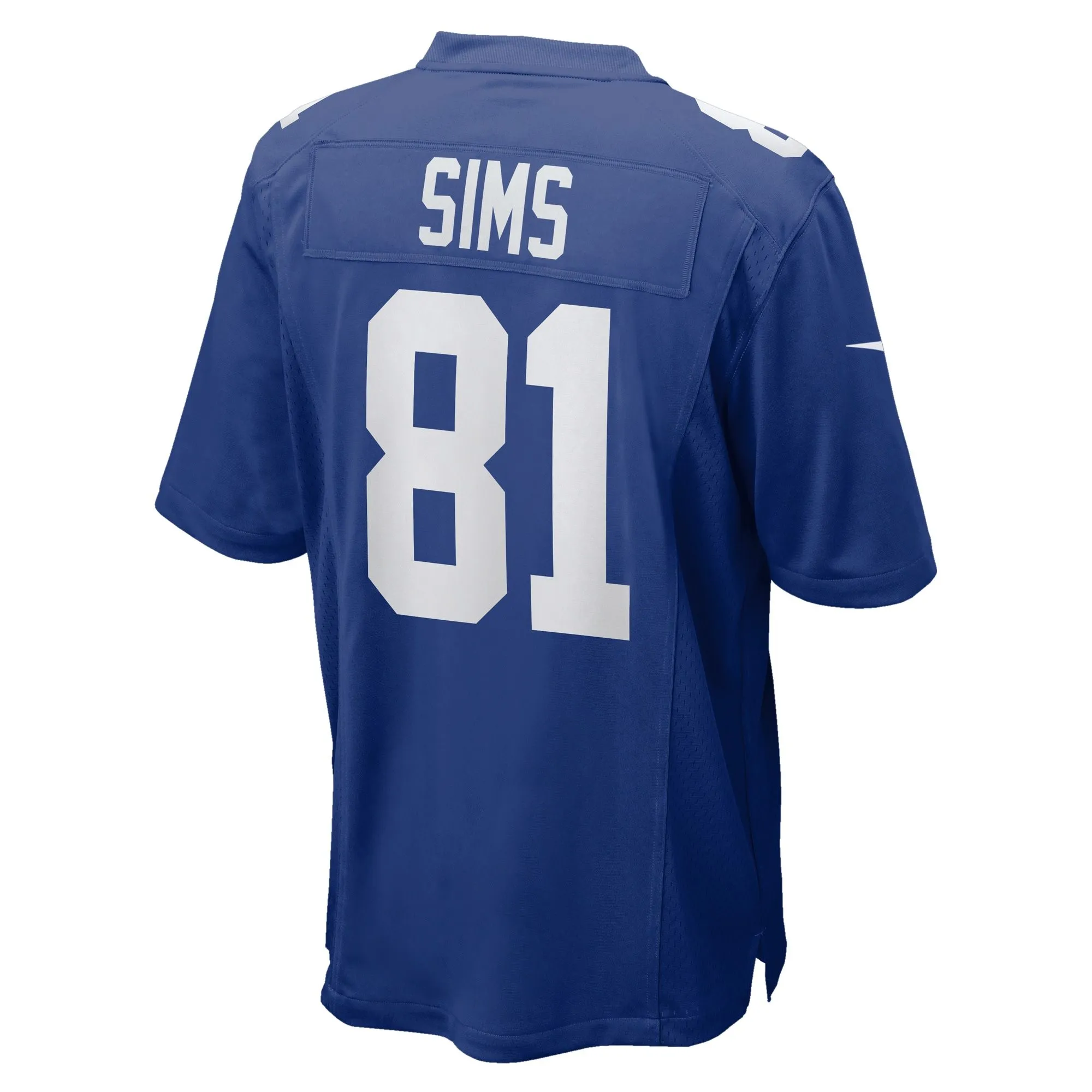 Cam Sims New York Giants  Team Game Jersey -  Royal