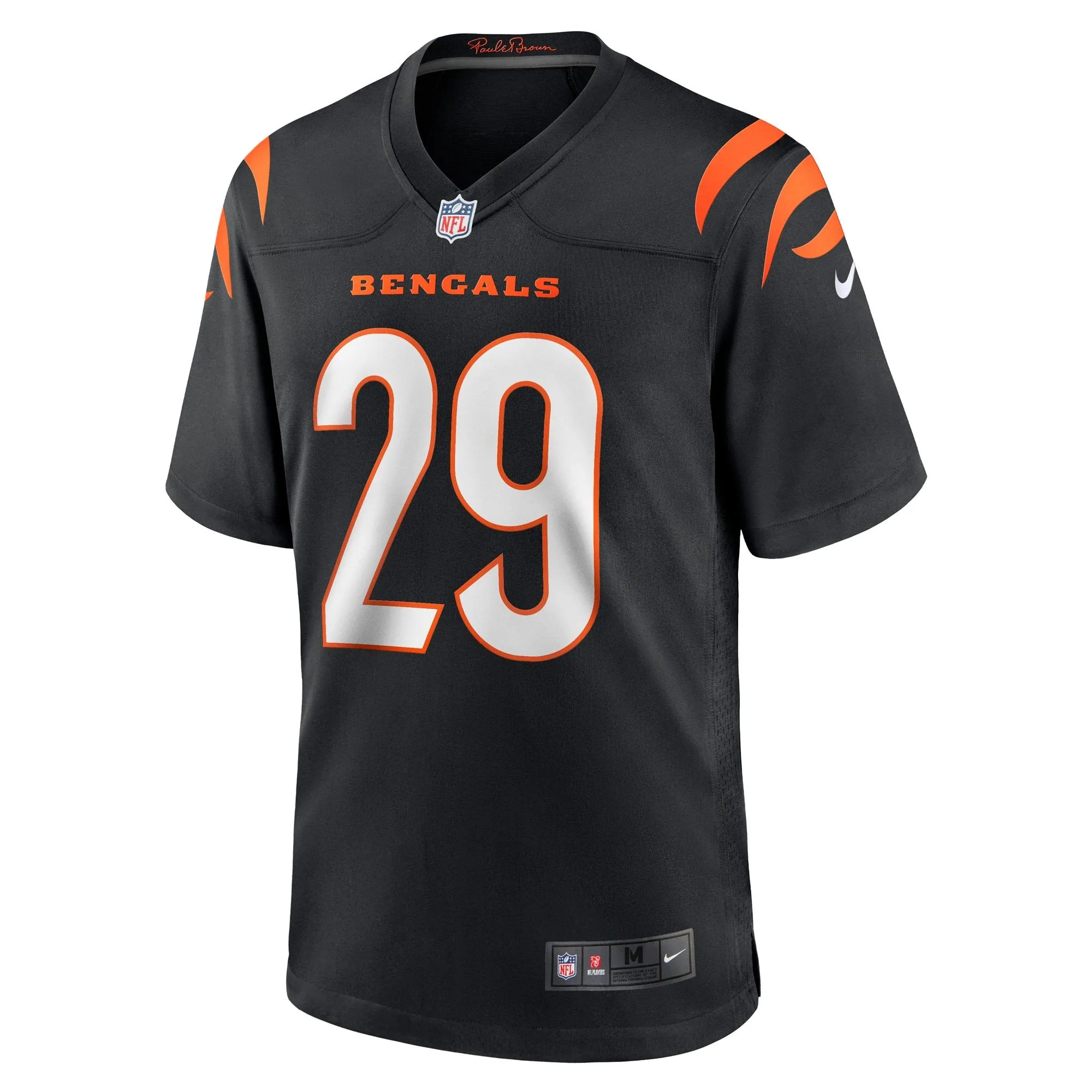 Cam Taylor-Britt Cincinnati Bengals  Game Player Jersey - Black